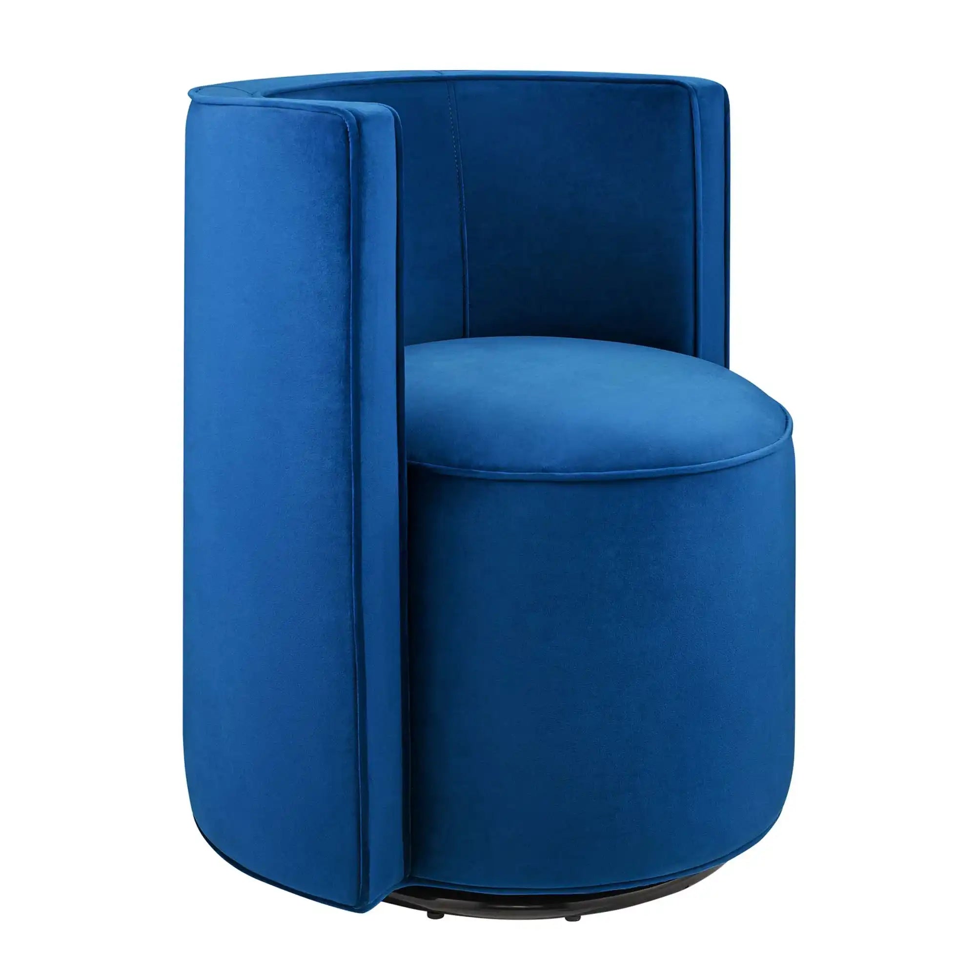 Della Performance Velvet Fabric Swivel Chair by Modway - Best Buy Furniture