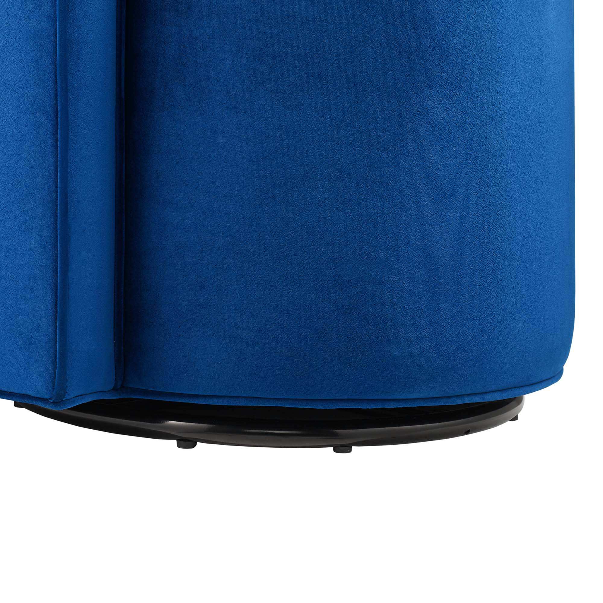 Della Performance Velvet Fabric Swivel Chair by Modway - Best Buy Furniture