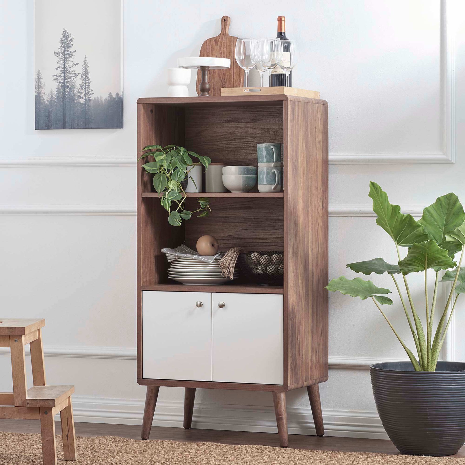 Transmit Display Cabinet Bookshelf by Modway - Best Buy Furniture