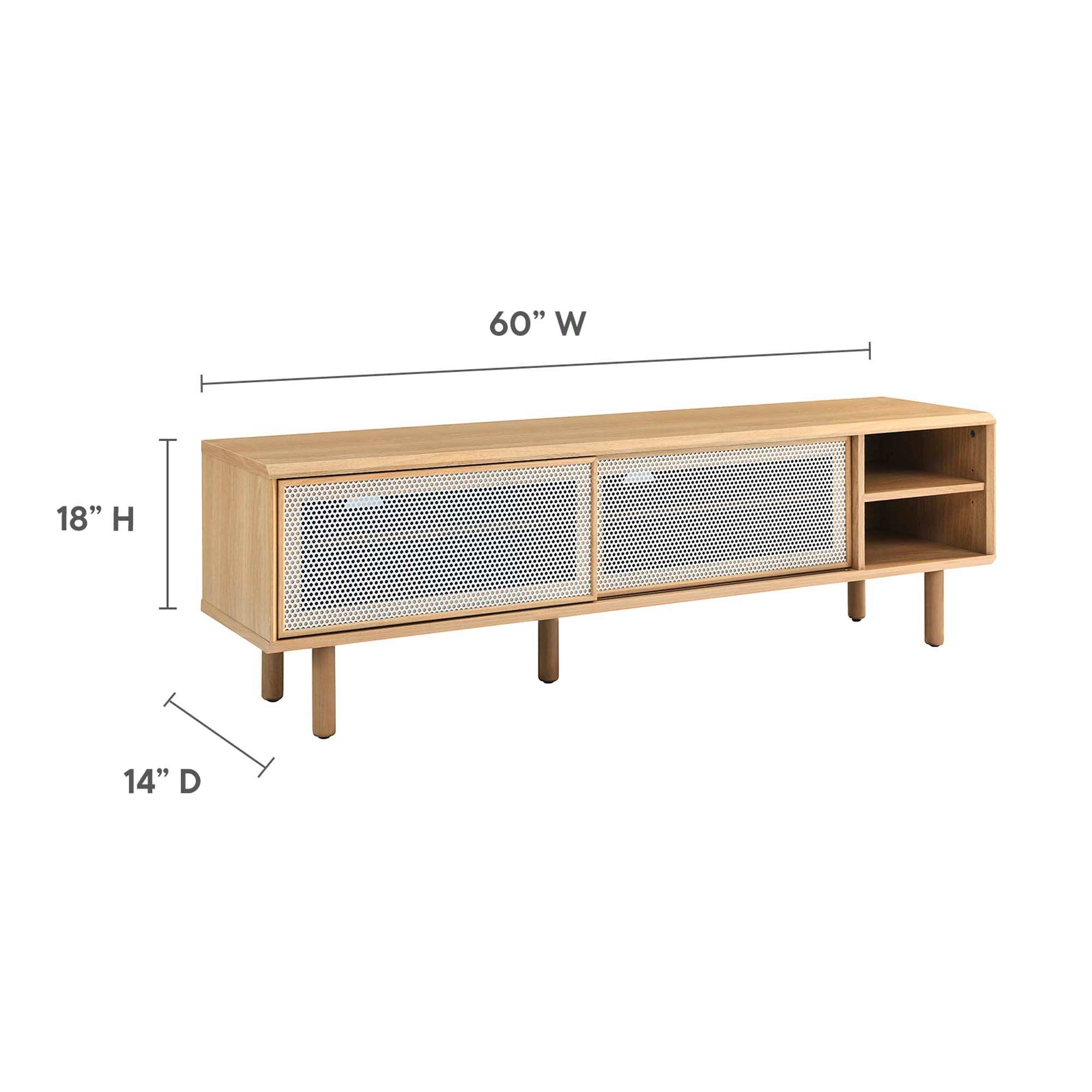 Kurtis 60" TV Stand by Modway - Best Buy Furniture