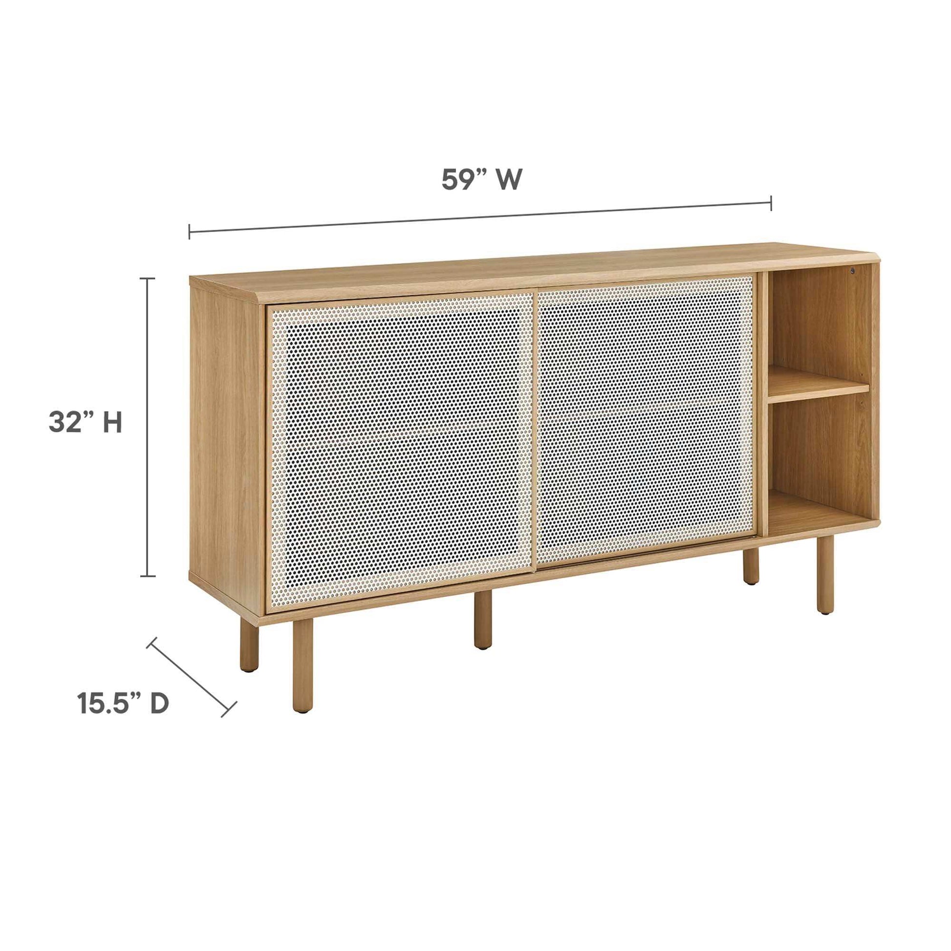 Kurtis 59" Sideboard by Modway - Best Buy Furniture