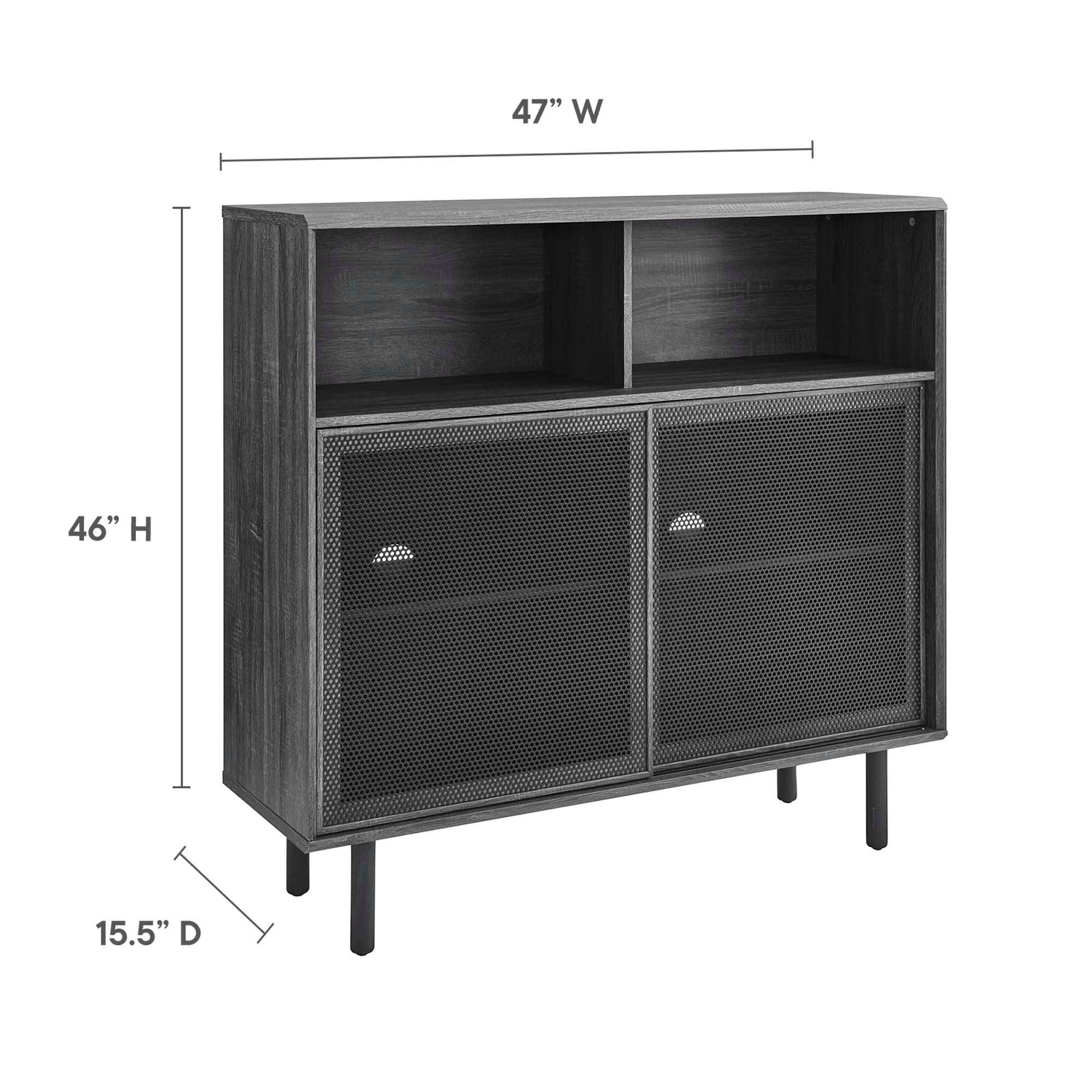 Kurtis 47" Display Cabinet by Modway - Best Buy Furniture