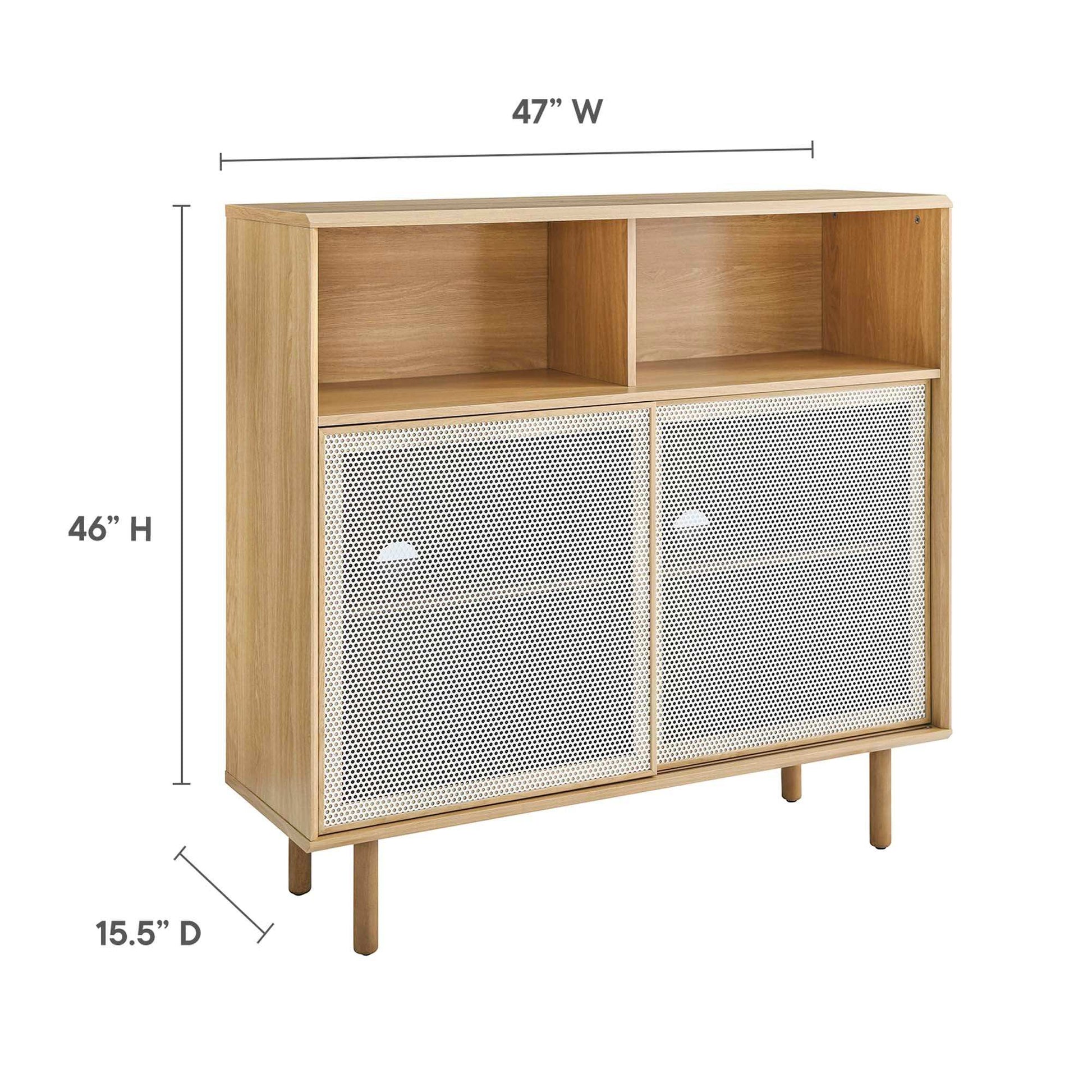 Kurtis 47" Display Cabinet by Modway - Best Buy Furniture