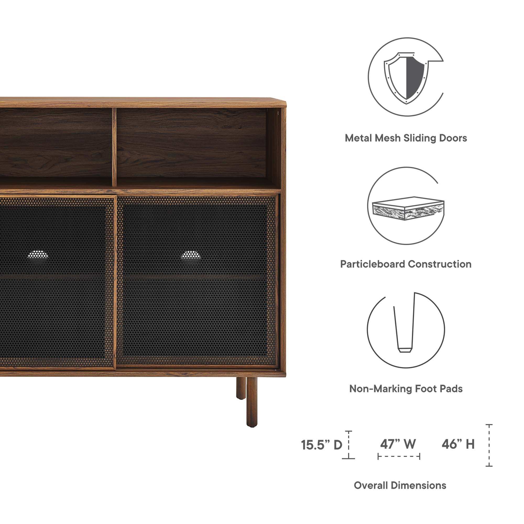 Kurtis 47" Display Cabinet by Modway - Best Buy Furniture
