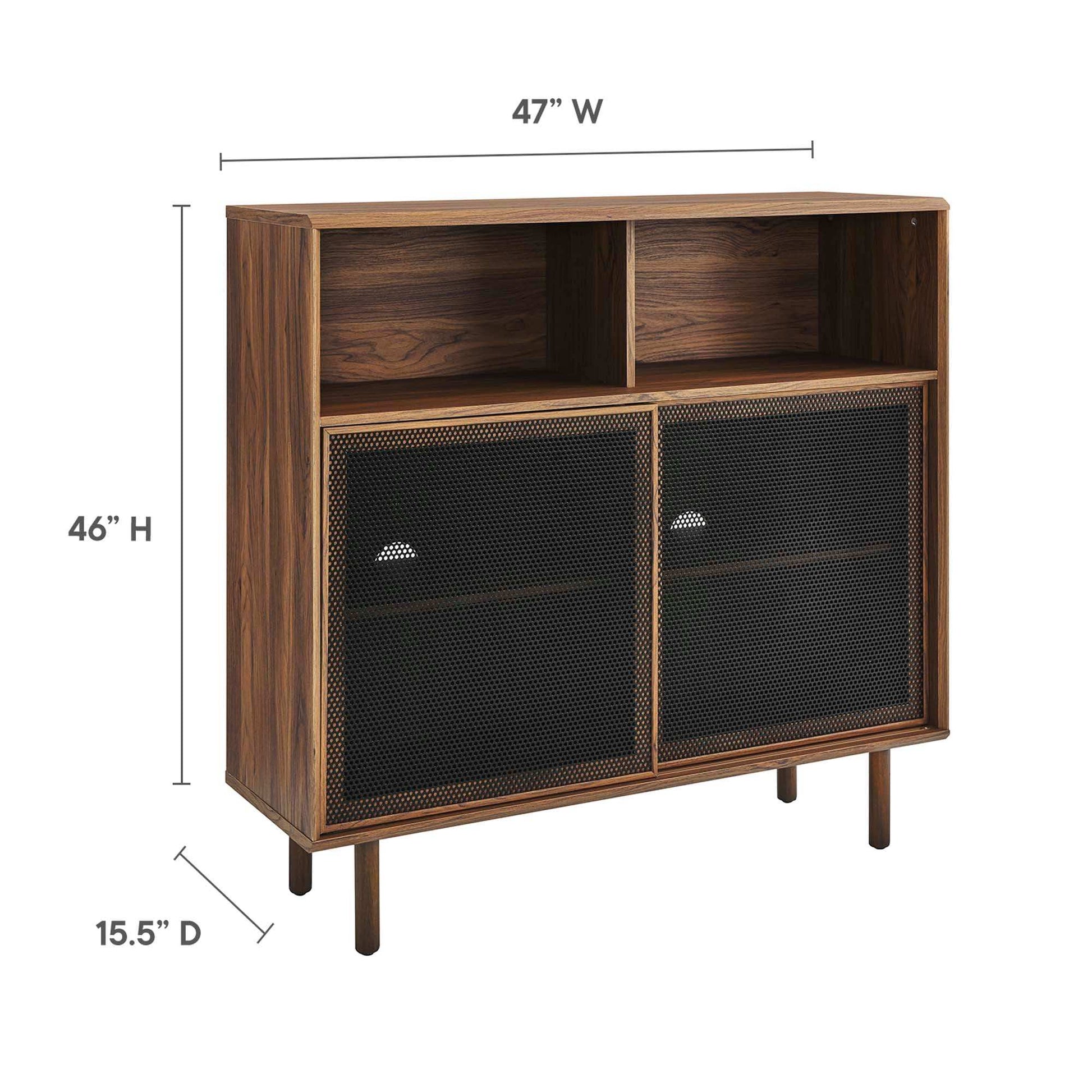 Kurtis 47" Display Cabinet by Modway - Best Buy Furniture