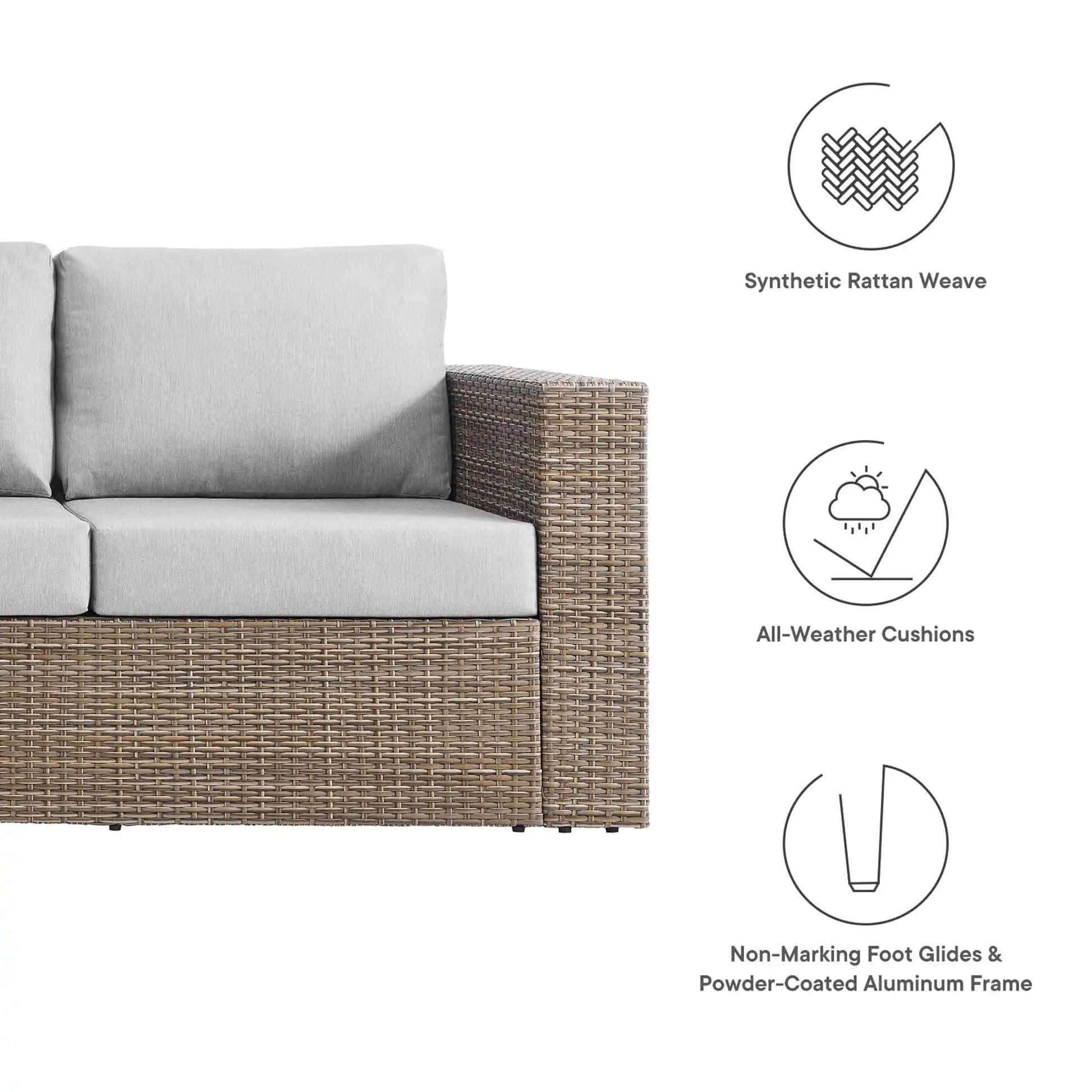 Convene Outdoor Patio Sofa by Modway - Best Buy Furniture