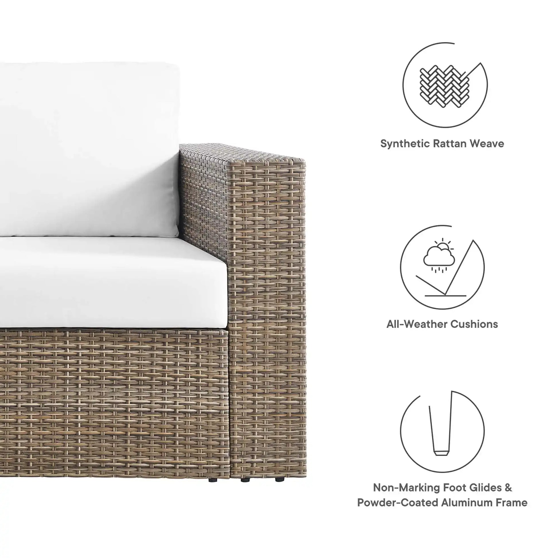Convene Outdoor Patio Loveseat by Modway - Best Buy Furniture