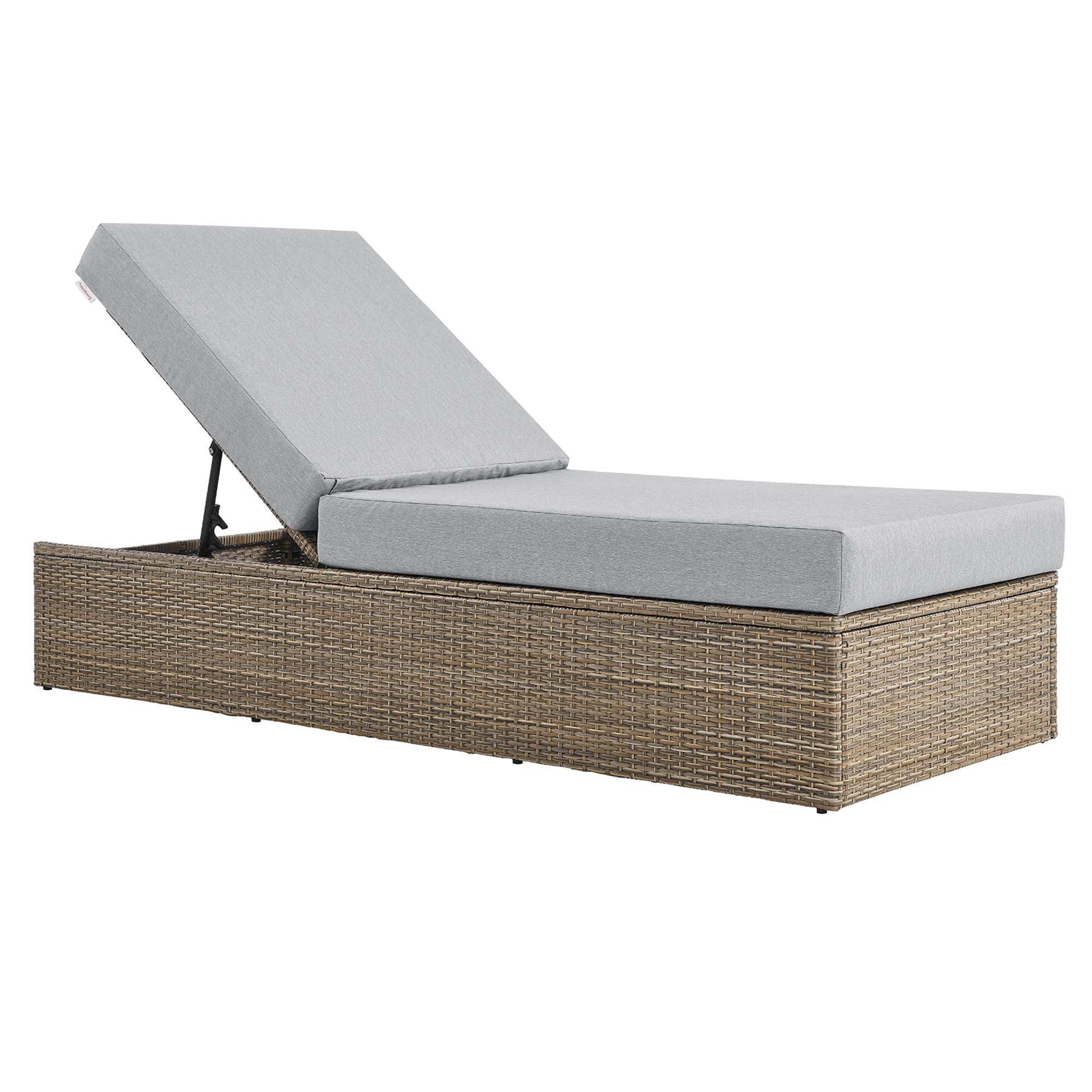 Convene Outdoor Patio Chaise Lounge Chair by Modway - Best Buy Furniture