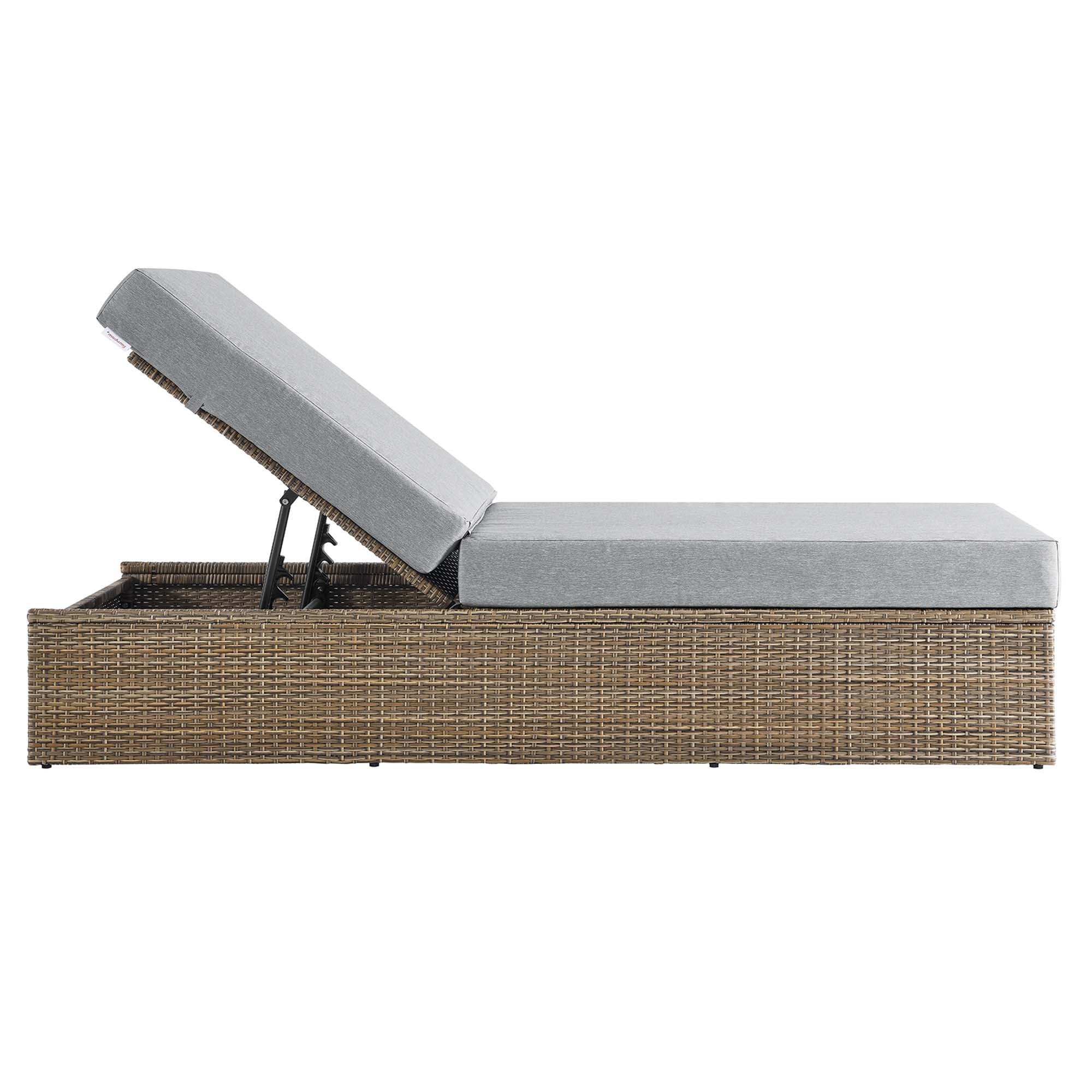 Convene Outdoor Patio Chaise Lounge Chair by Modway - Best Buy Furniture