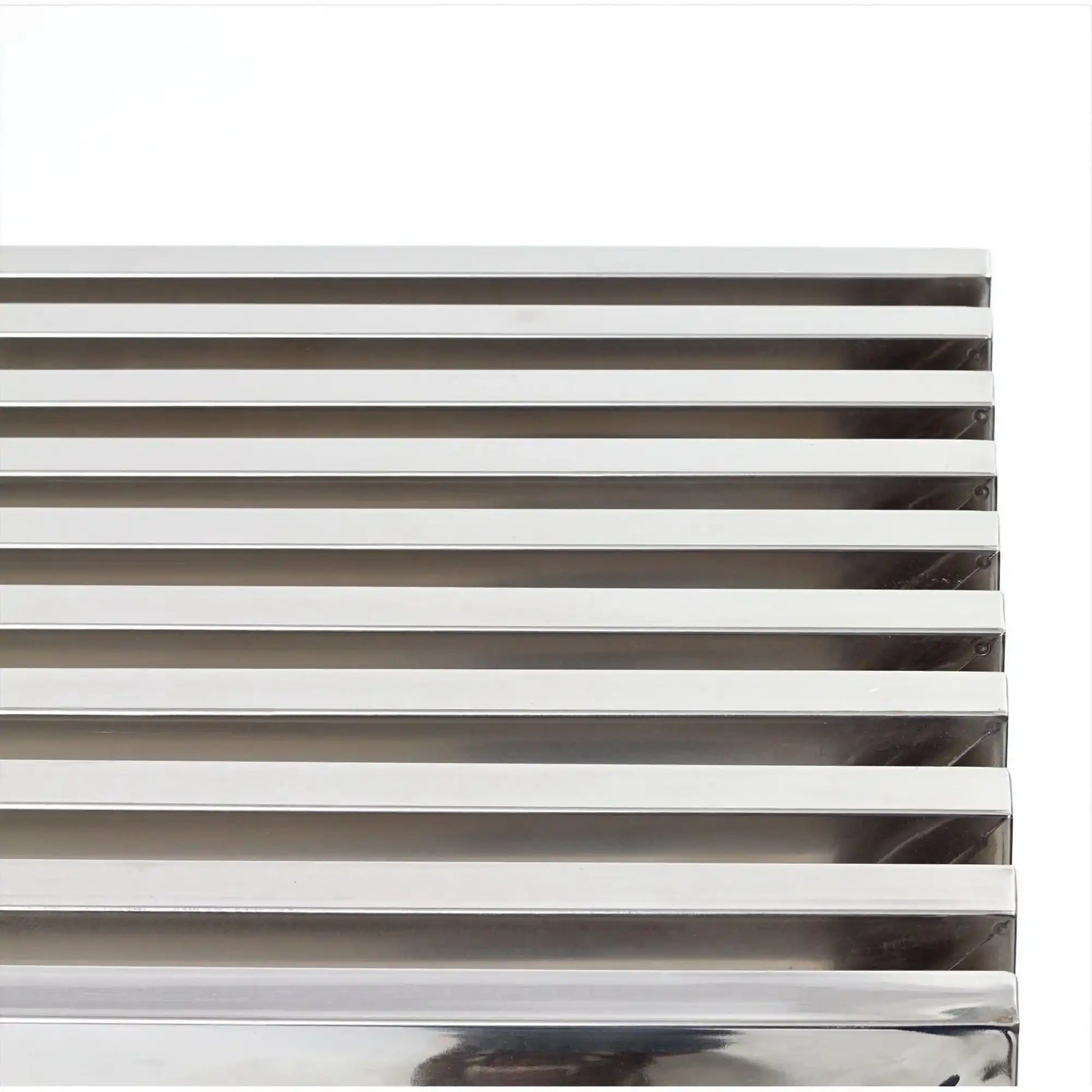 Gridiron Medium Stainless Steel Bench by Modway - Best Buy Furniture