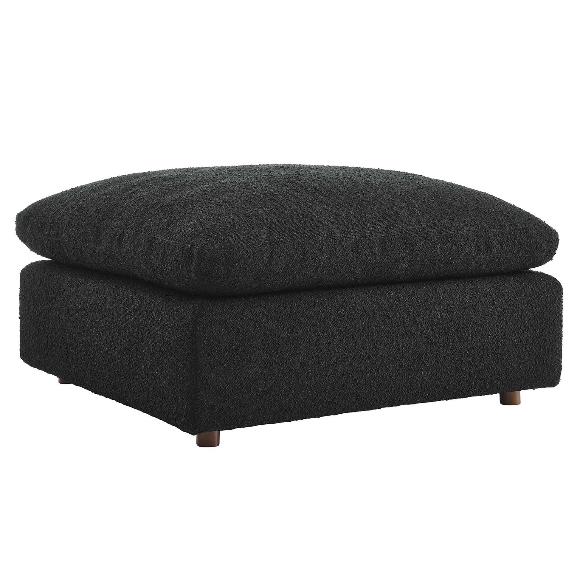 Commix Down Filled Overstuffed Boucle Fabric Ottoman by Modway - Best Buy Furniture