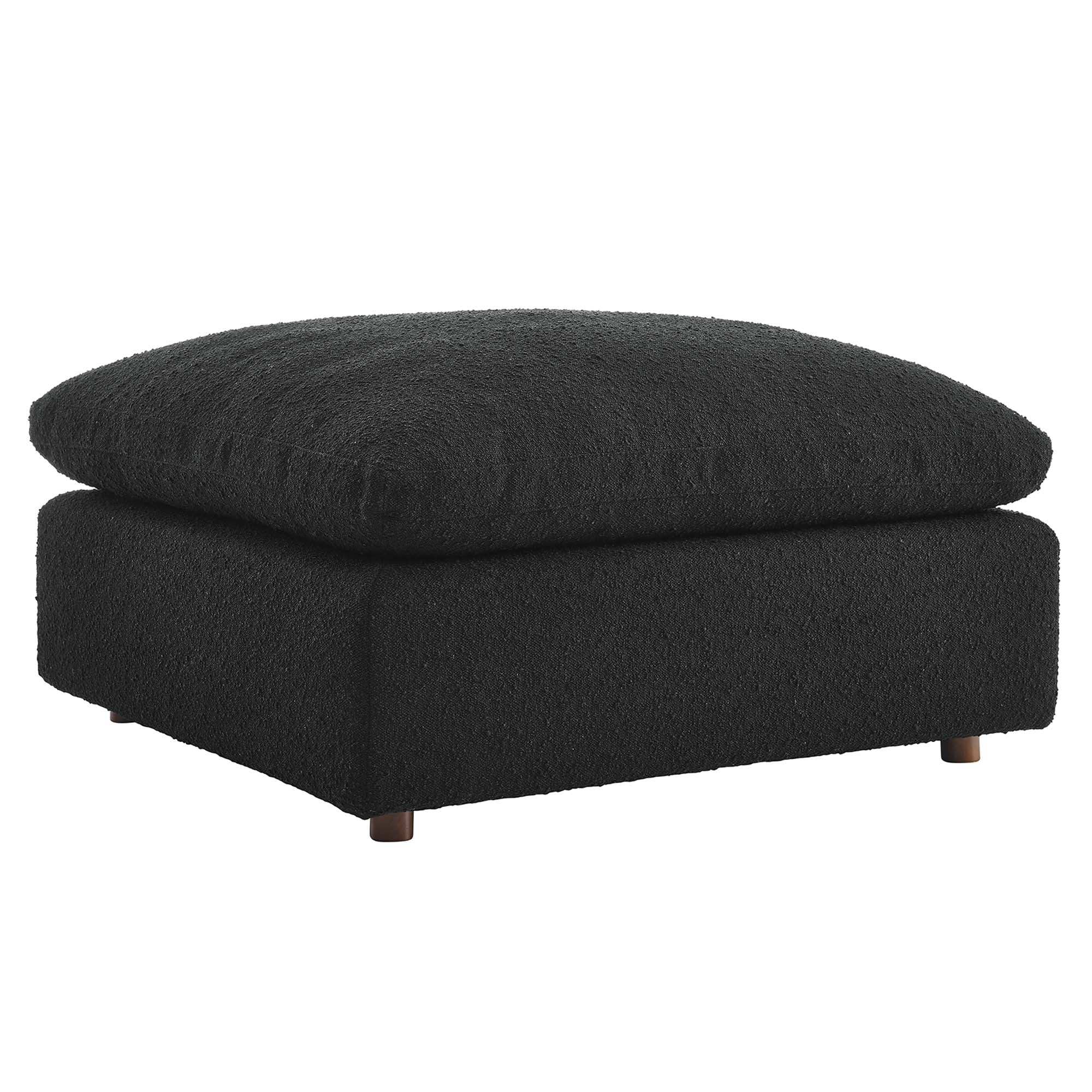 Commix Down Filled Overstuffed Boucle Fabric Ottoman by Modway - Best Buy Furniture