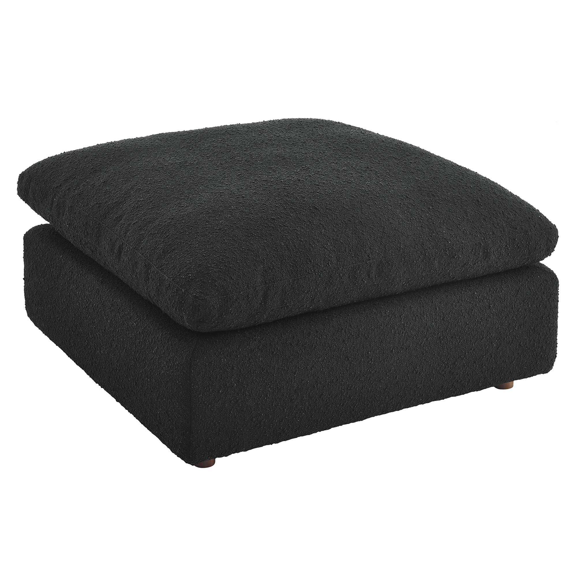 Commix Down Filled Overstuffed Boucle Fabric Ottoman by Modway - Best Buy Furniture