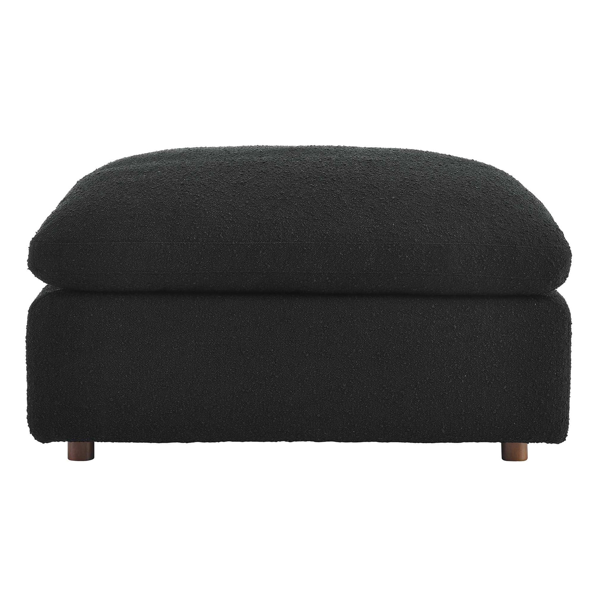 Commix Down Filled Overstuffed Boucle Fabric Ottoman by Modway - Best Buy Furniture