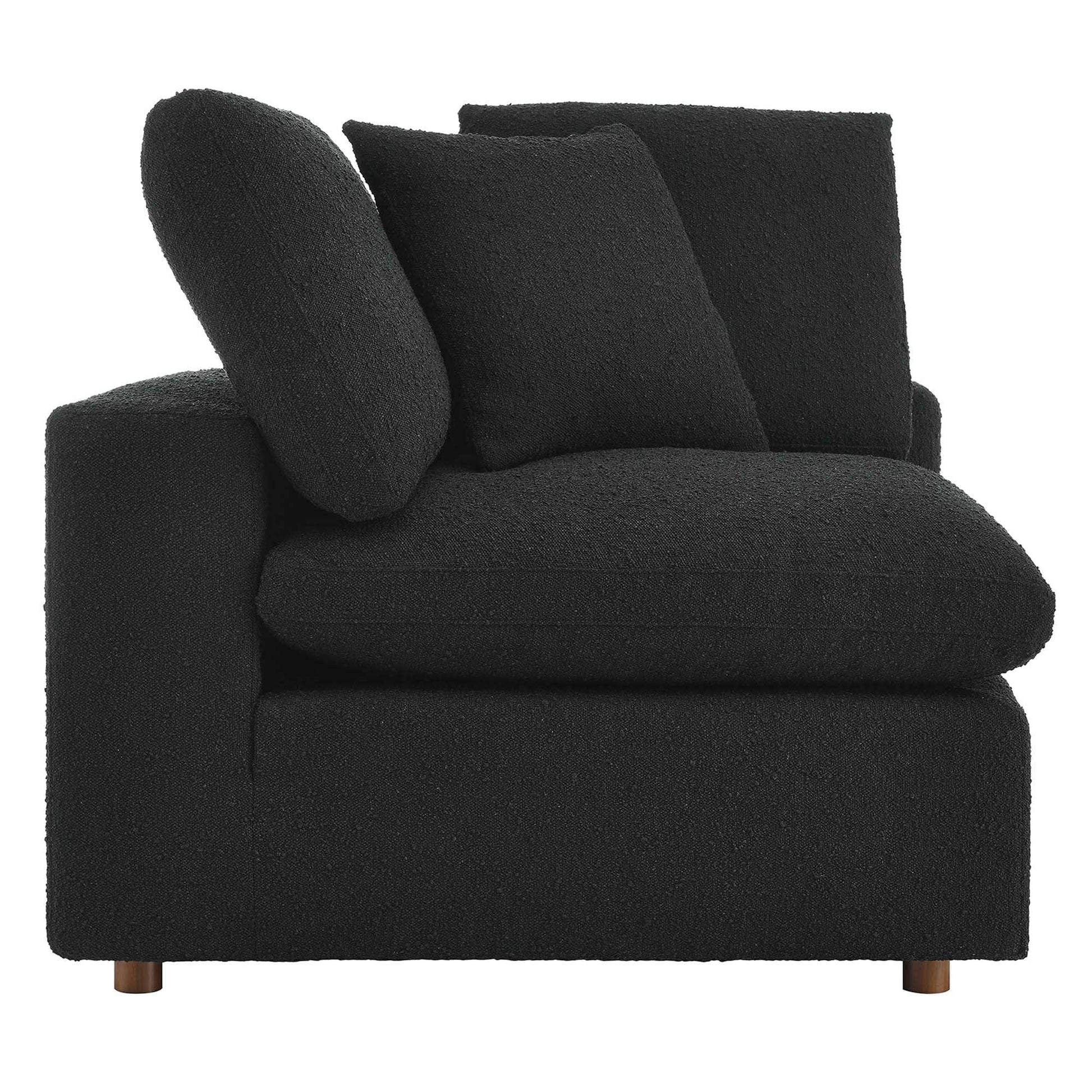 Commix Down Filled Overstuffed Boucle Fabric Corner Chair by Modway - Best Buy Furniture
