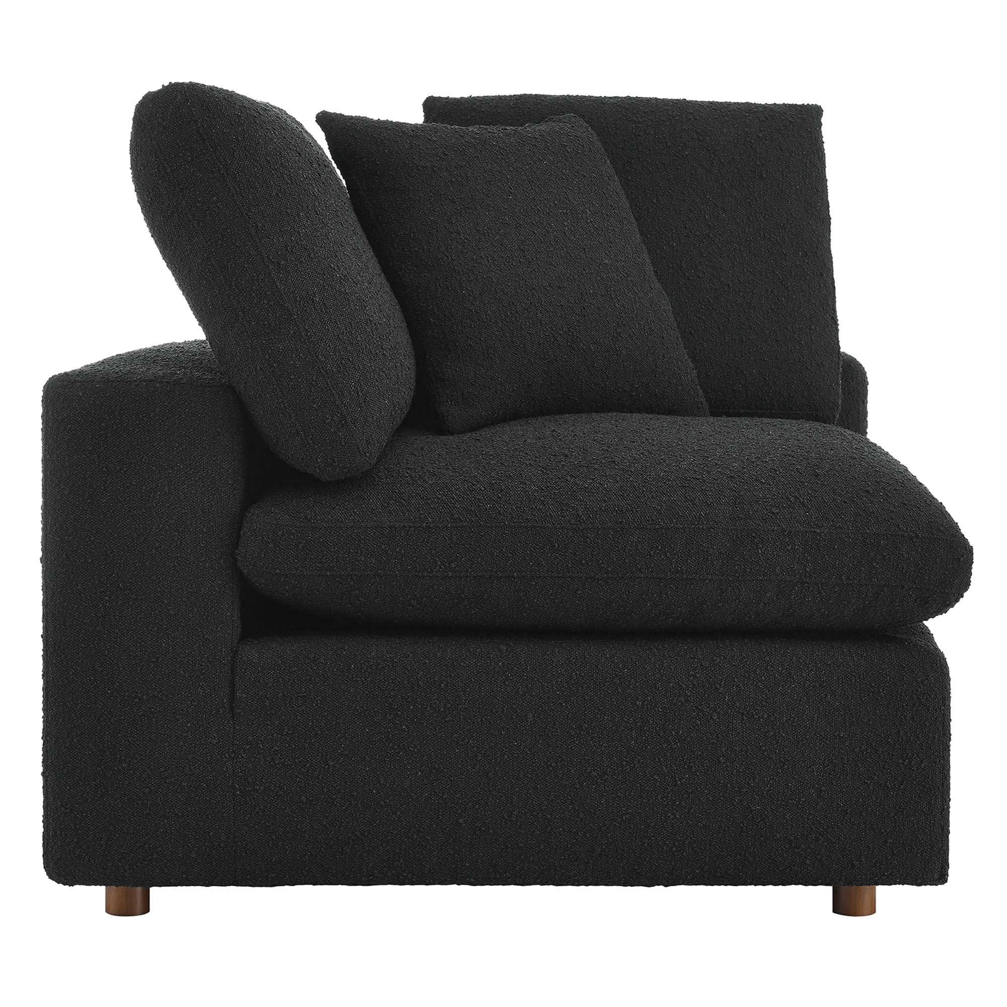 Commix Down Filled Overstuffed Boucle Fabric Corner Chair by Modway - Best Buy Furniture