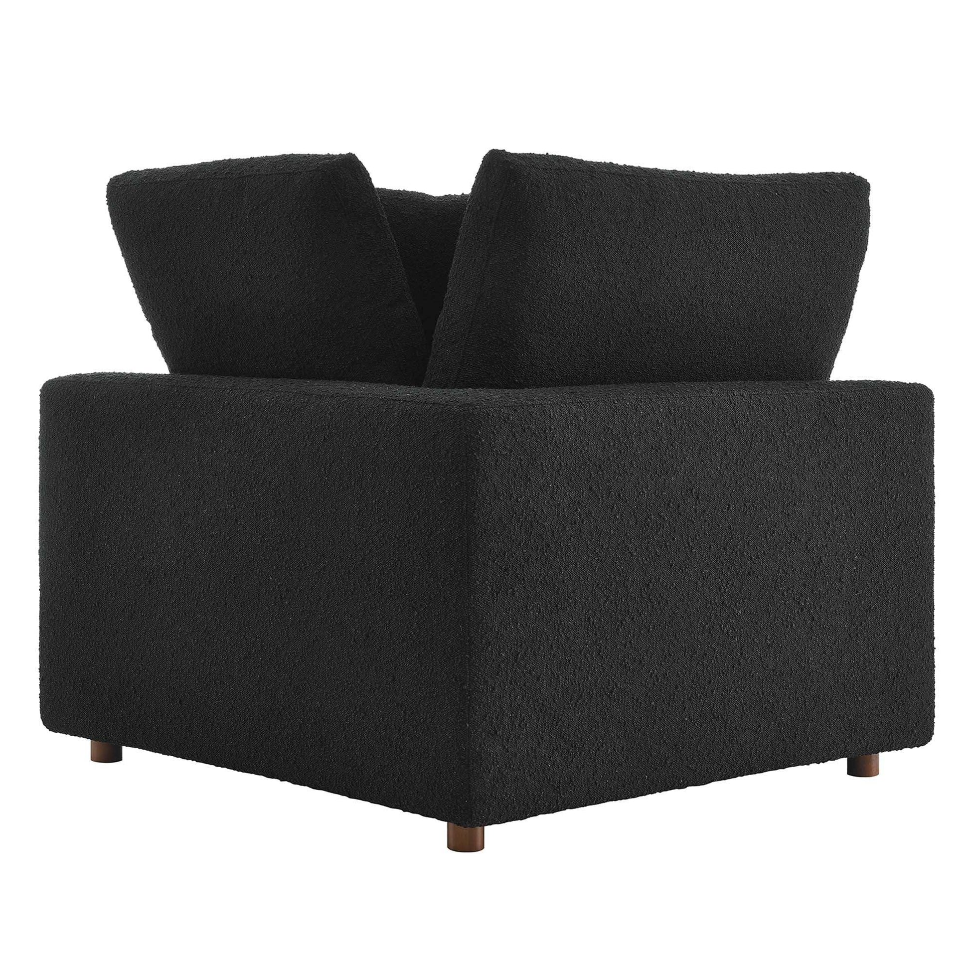 Commix Down Filled Overstuffed Boucle Fabric Corner Chair by Modway - Best Buy Furniture