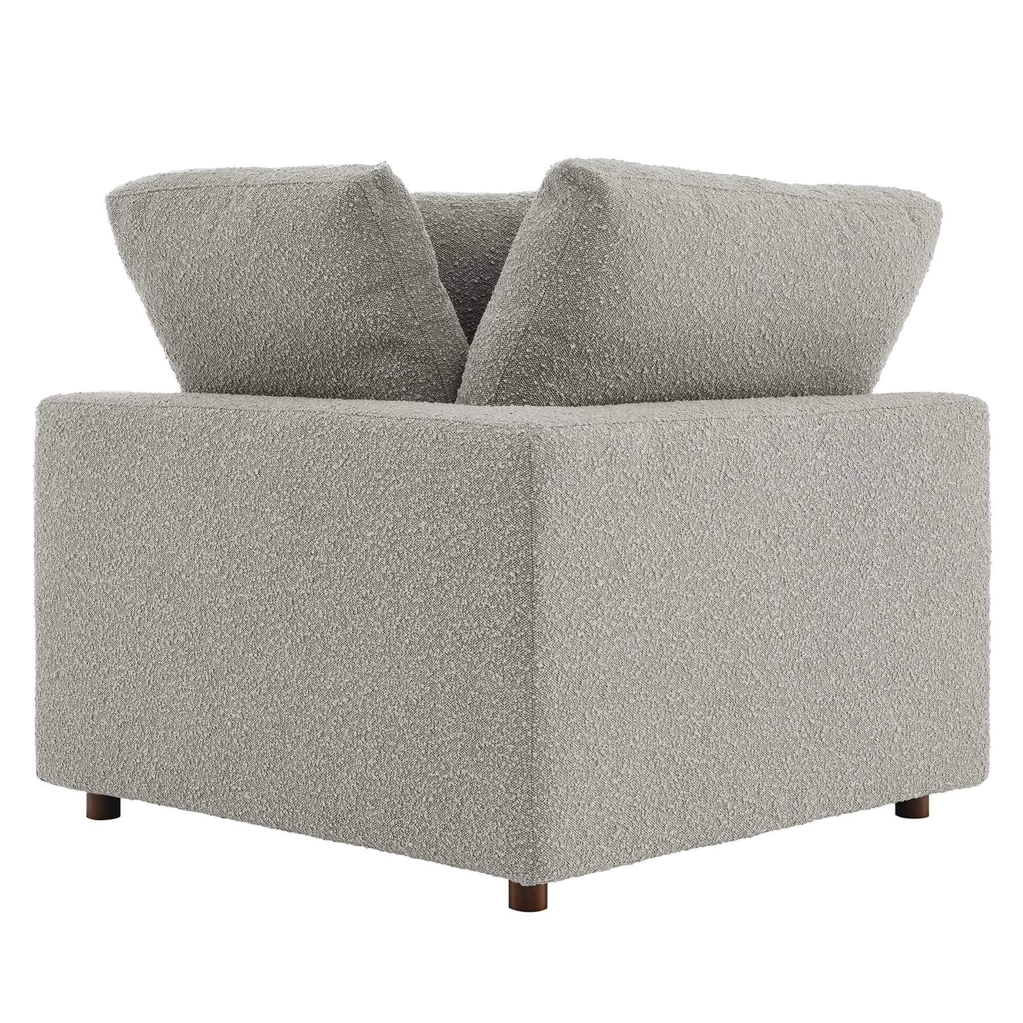 Commix Down Filled Overstuffed Boucle Fabric Corner Chair by Modway - Best Buy Furniture