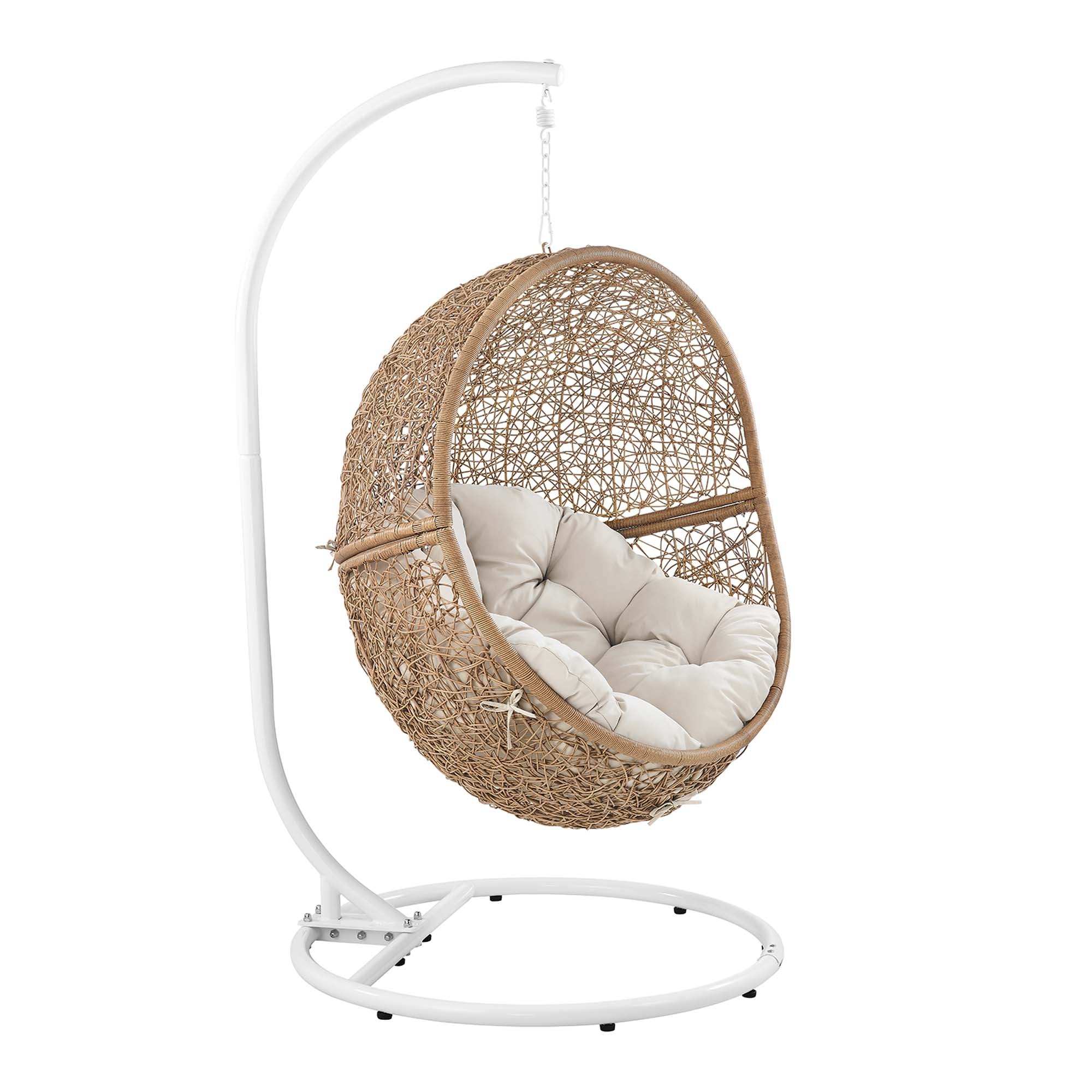Encase Outdoor Patio Rattan Swing Chair by Modway - Best Buy Furniture