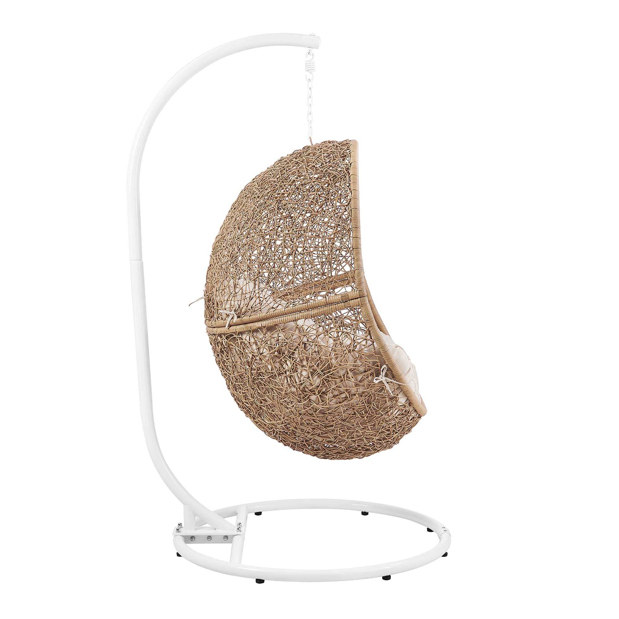 Encase Outdoor Patio Rattan Swing Chair by Modway - Best Buy Furniture