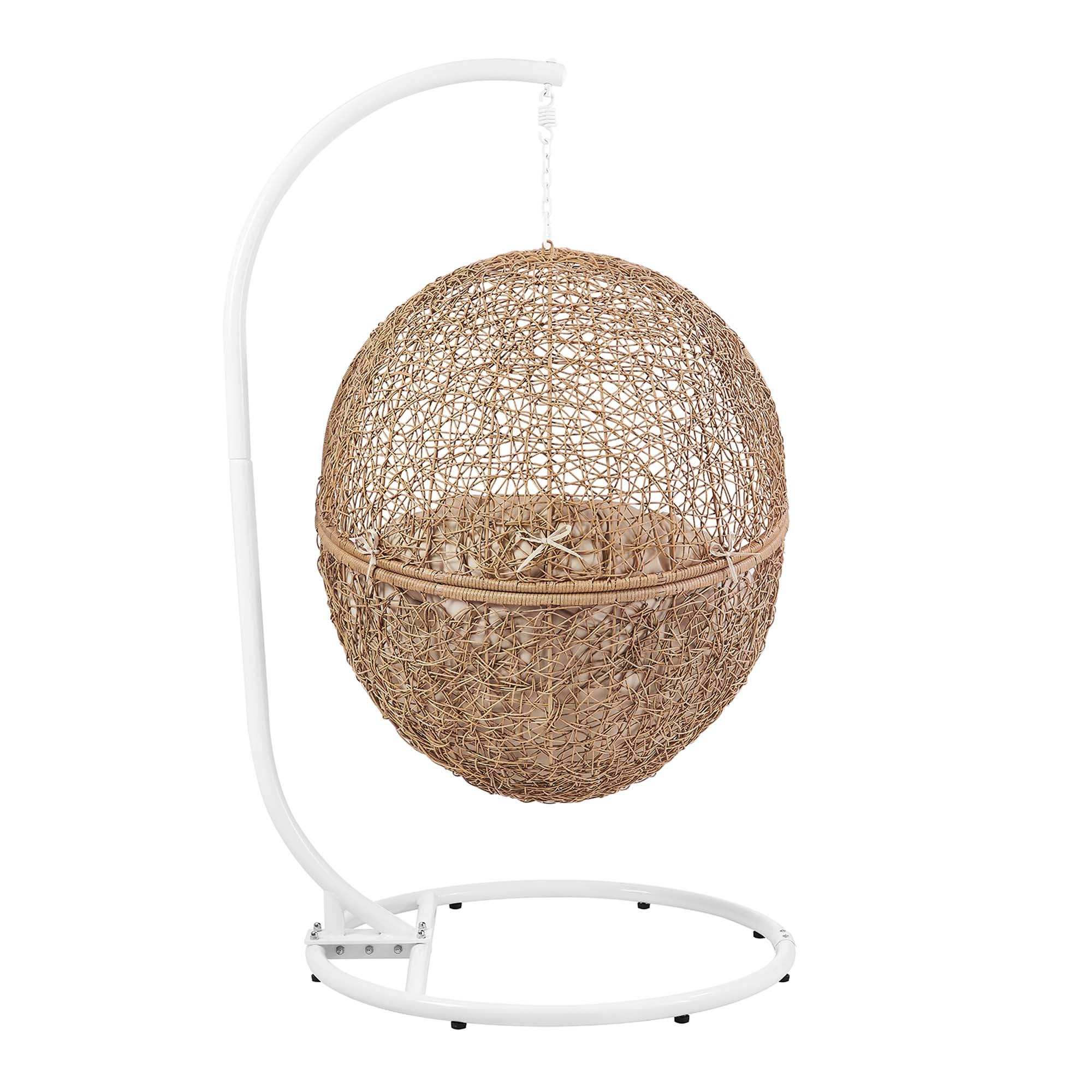 Encase Outdoor Patio Rattan Swing Chair by Modway - Best Buy Furniture