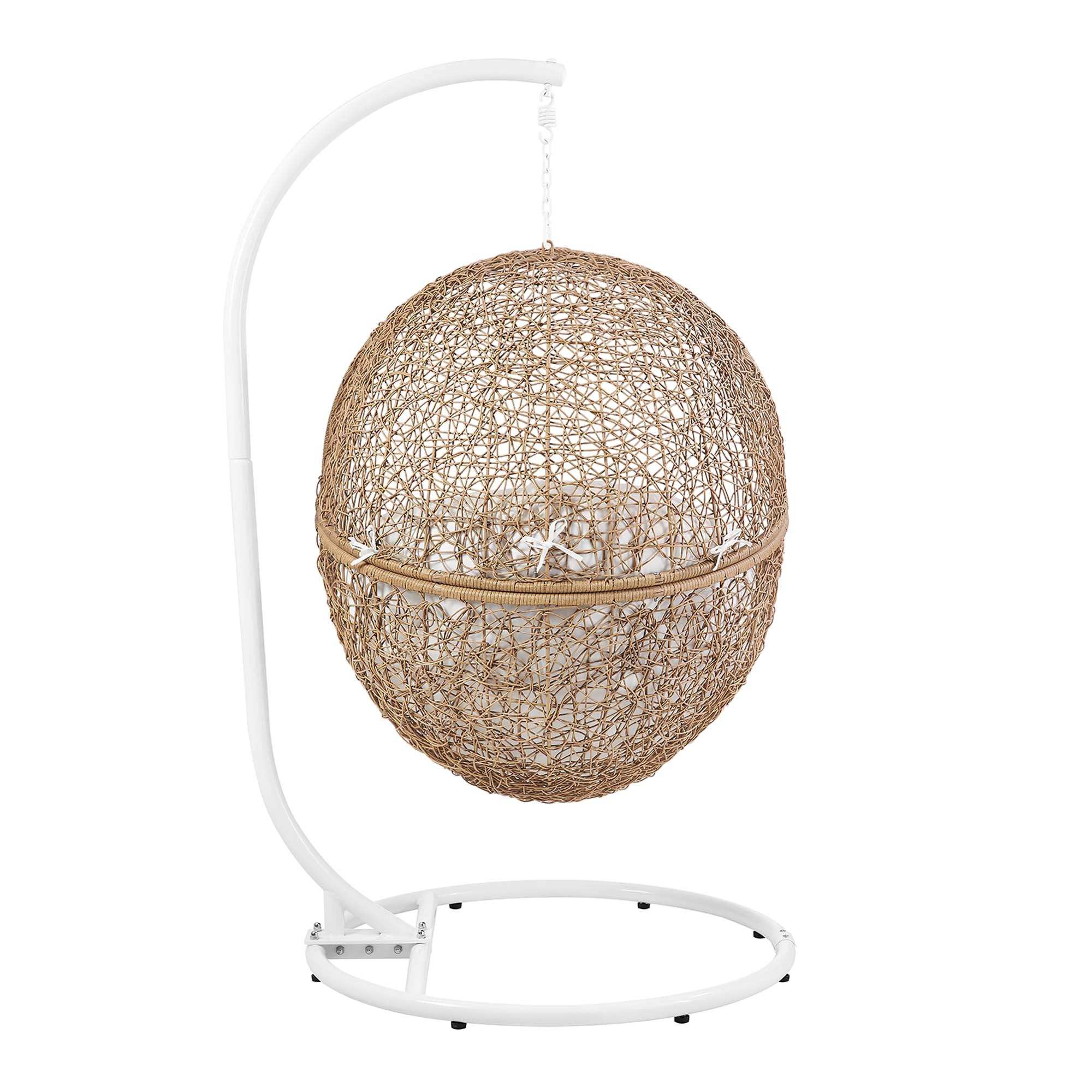 Encase Outdoor Patio Rattan Swing Chair by Modway - Best Buy Furniture