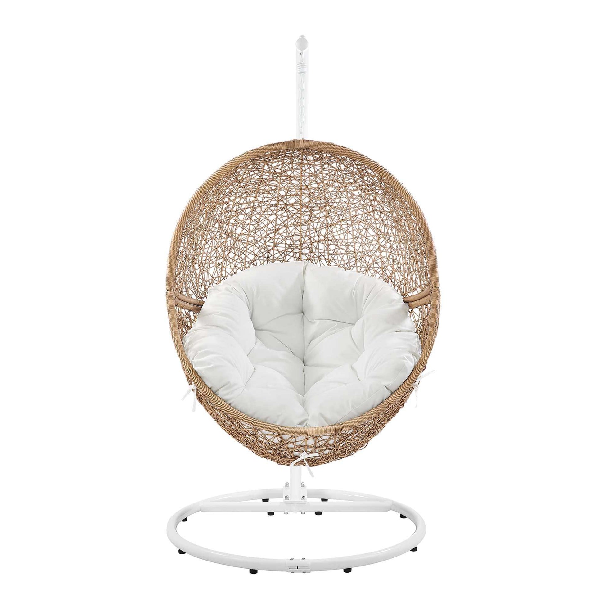 Encase Outdoor Patio Rattan Swing Chair by Modway - Best Buy Furniture