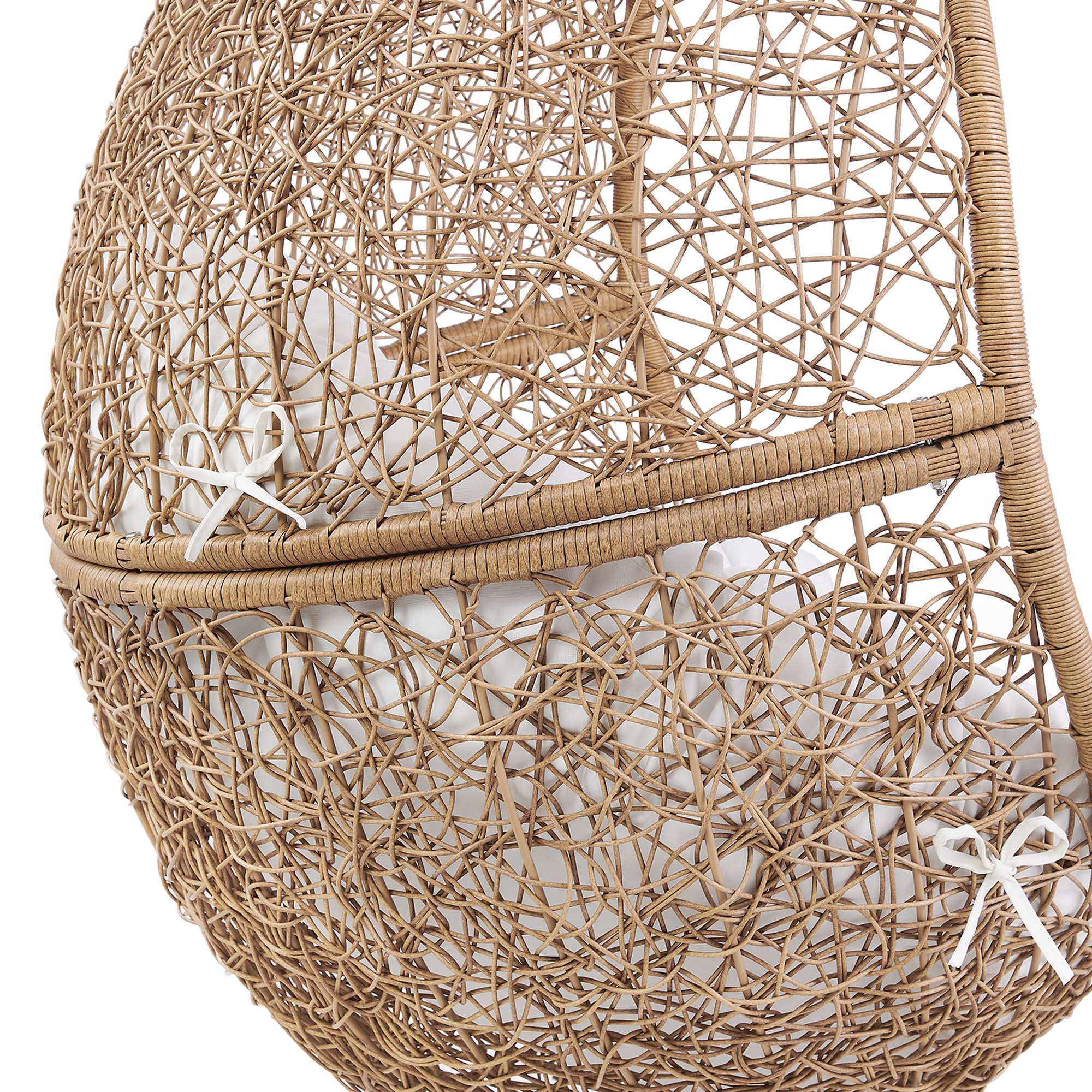 Encase Outdoor Patio Rattan Swing Chair by Modway - Best Buy Furniture