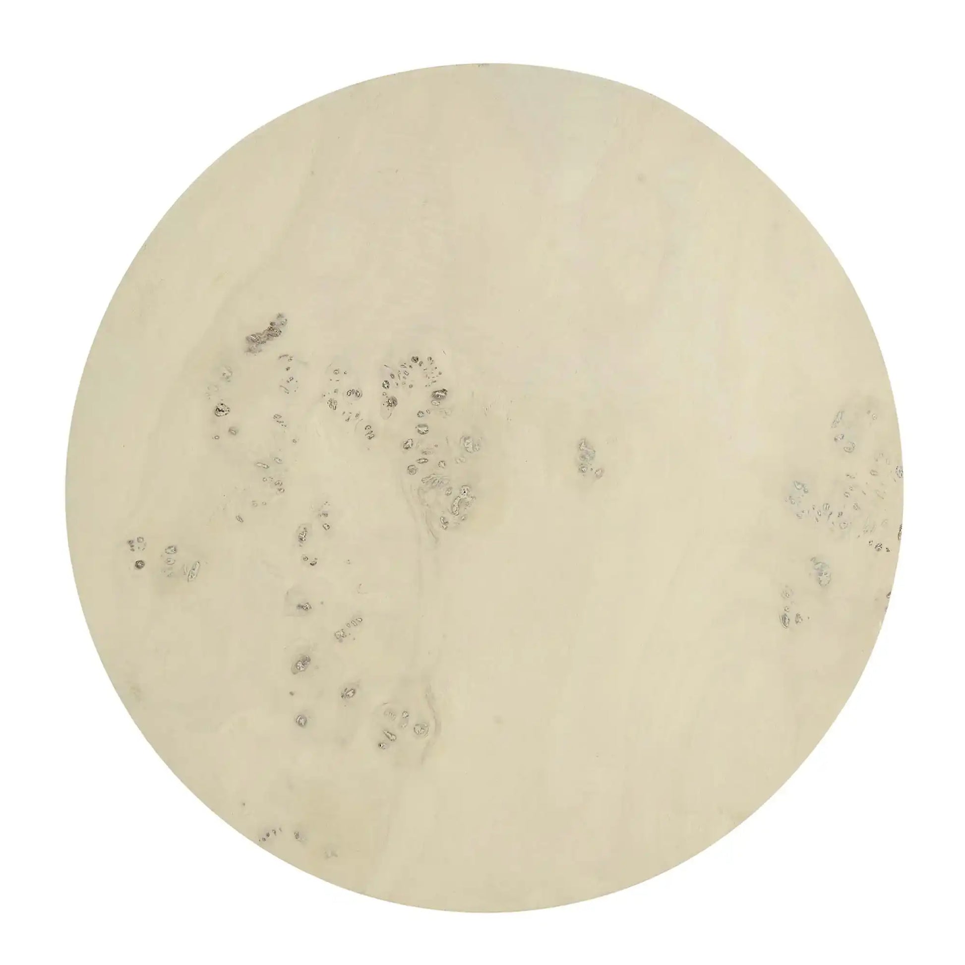 Cosmos 16" Round Burl Wood Side Table by Modway - Best Buy Furniture