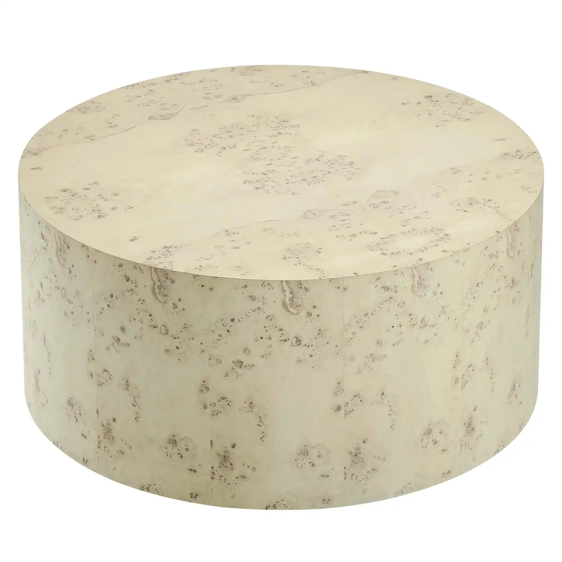 Cosmos 35" Round Burl Wood Coffee Table by Modway - Best Buy Furniture