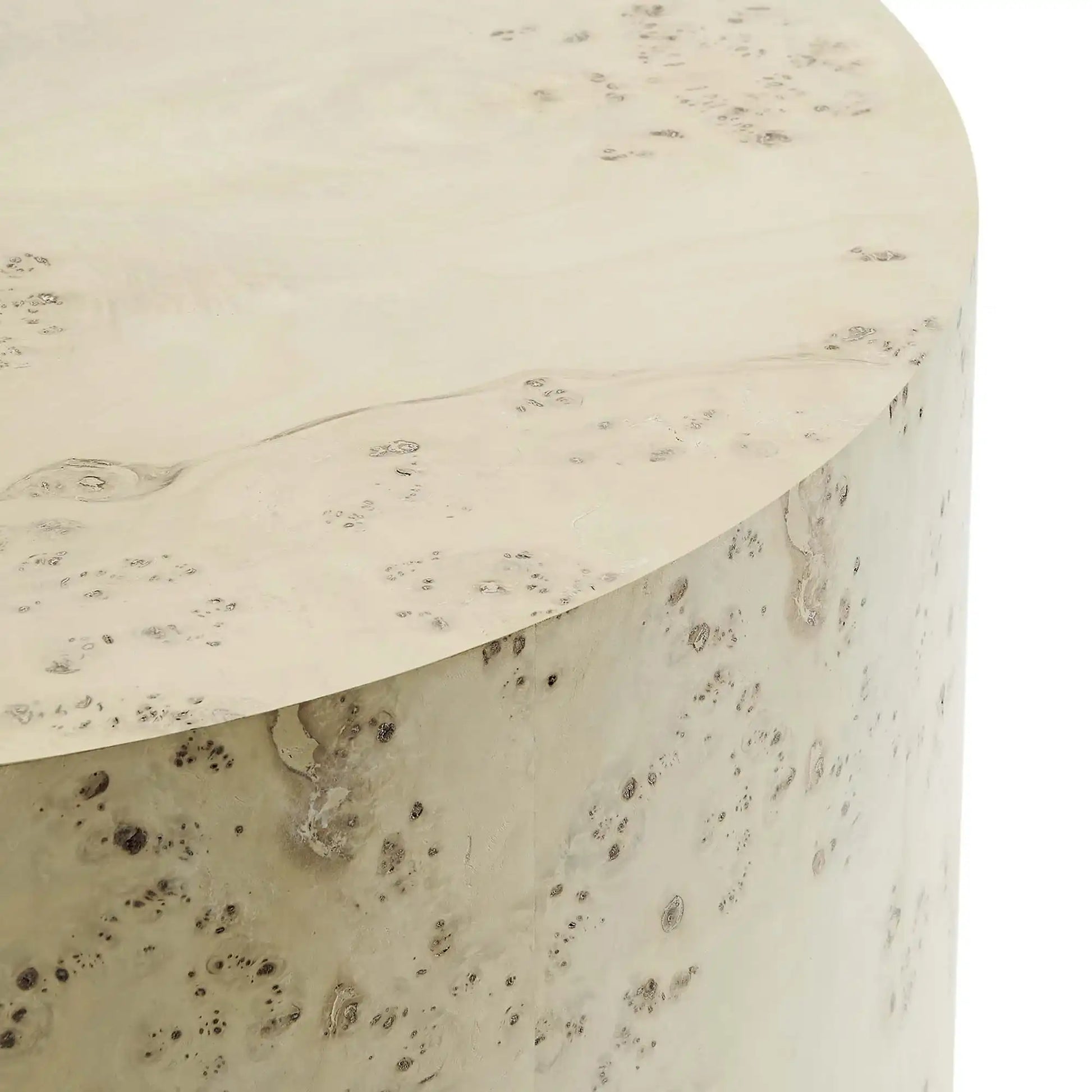 Cosmos 35" Round Burl Wood Coffee Table by Modway - Best Buy Furniture