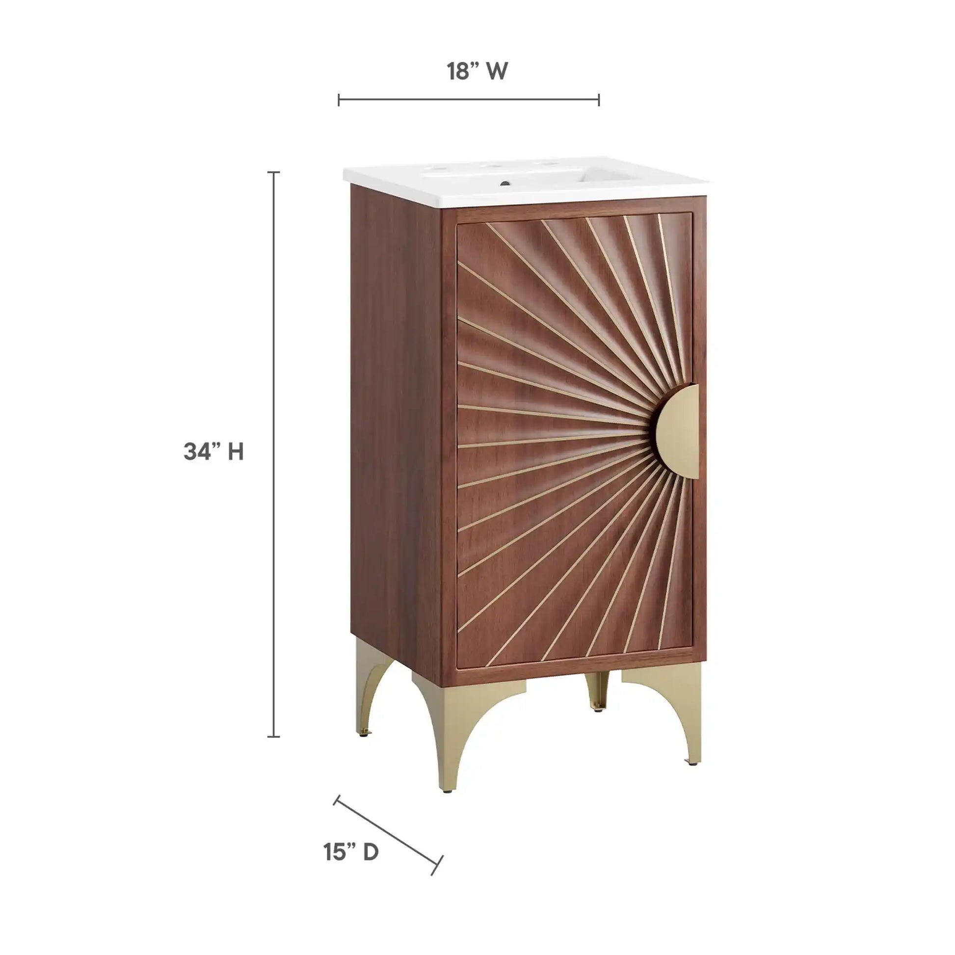 Daylight 18" Bathroom Vanity by Modway - Best Buy Furniture