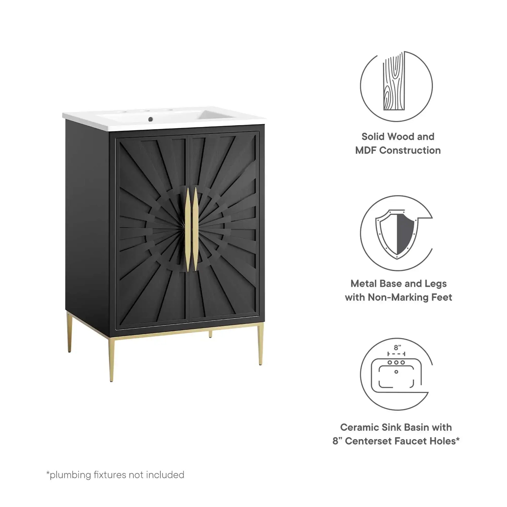 Awaken 24" Bathroom Vanity by Modway - Best Buy Furniture