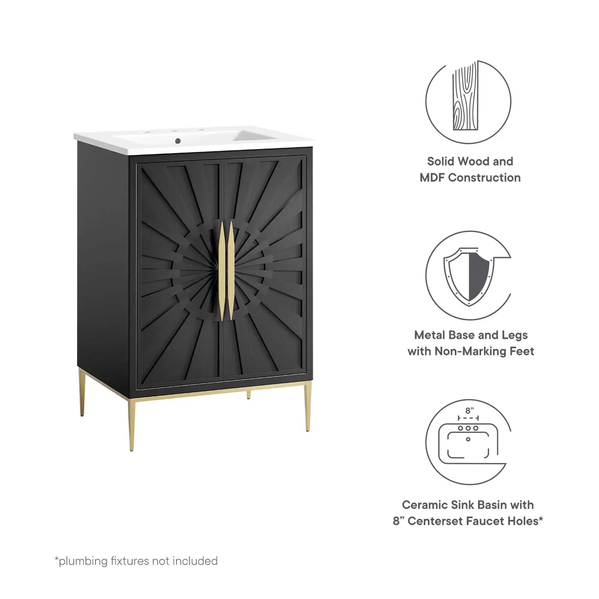 Awaken 24" Bathroom Vanity by Modway - Best Buy Furniture