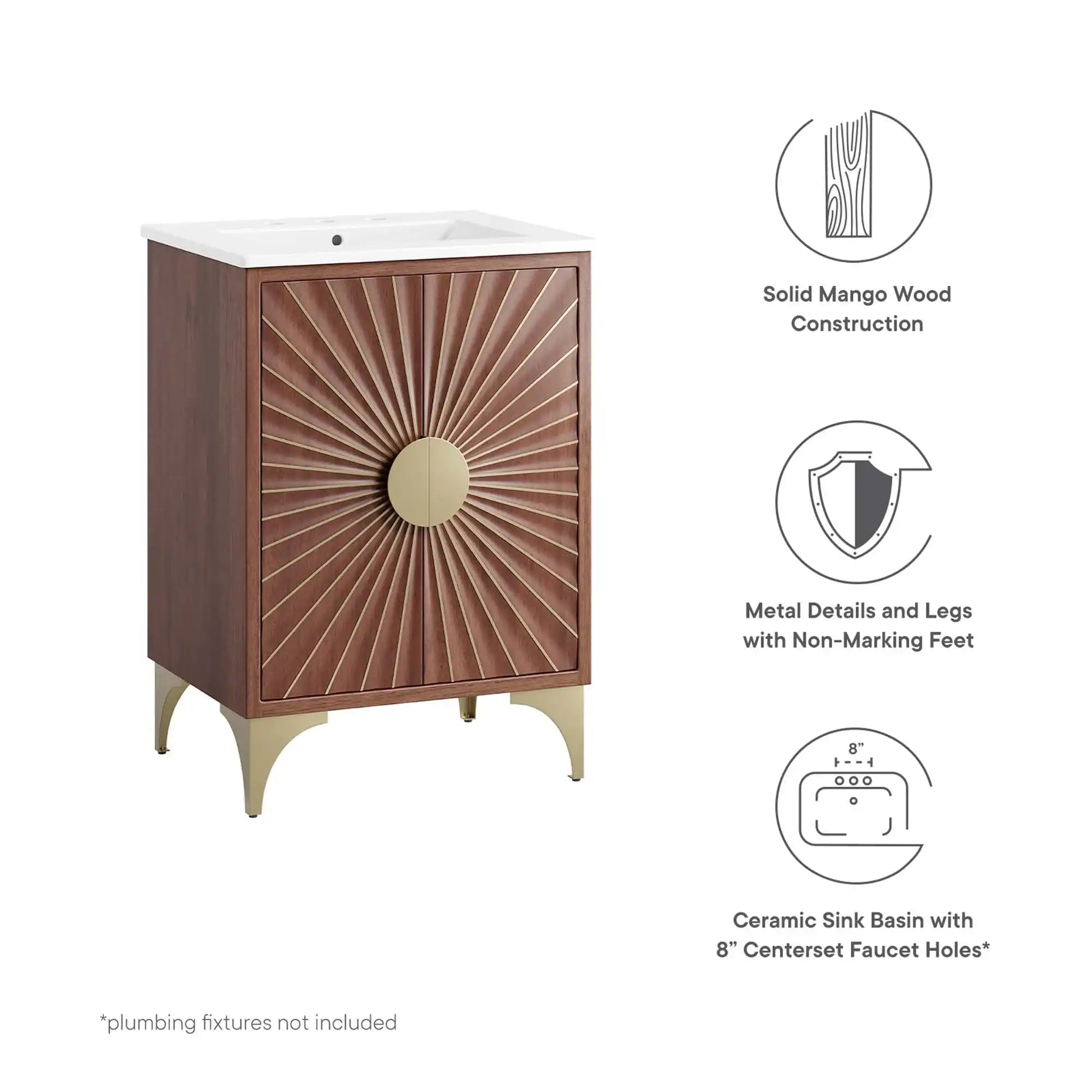 Daylight 24" Bathroom Vanity by Modway - Best Buy Furniture