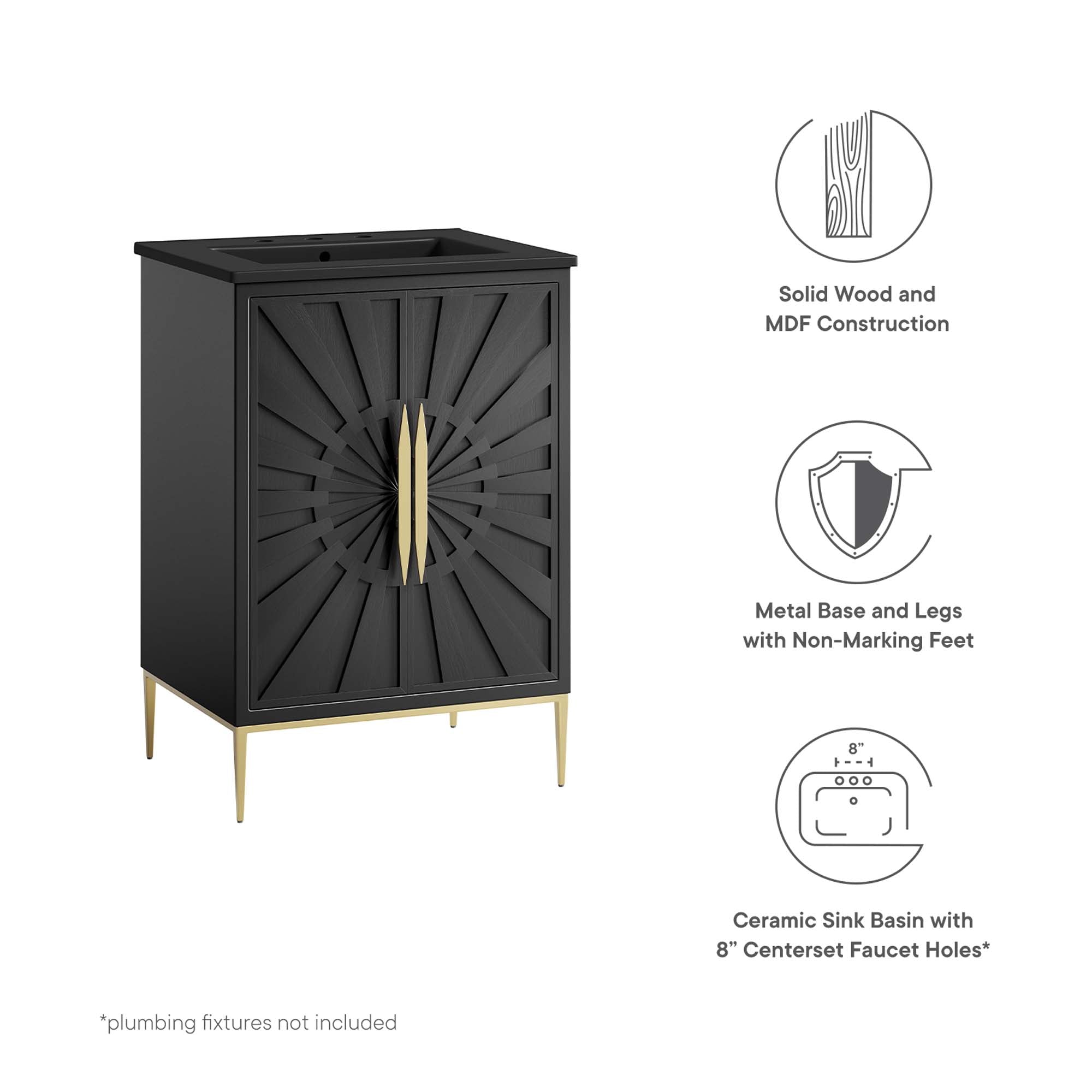 Awaken 24" Bathroom Vanity by Modway - Best Buy Furniture