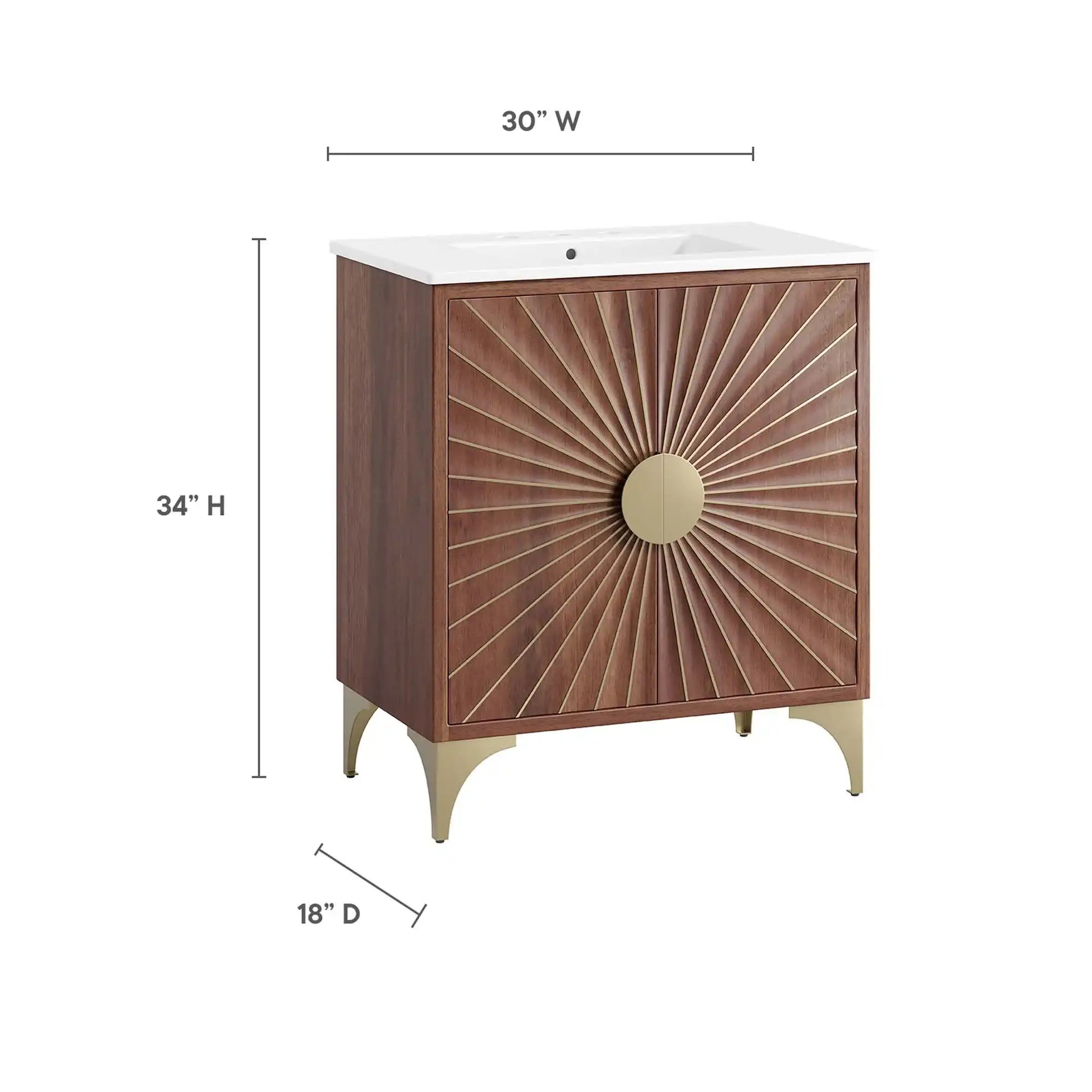 Daylight 30" Bathroom Vanity by Modway - Best Buy Furniture