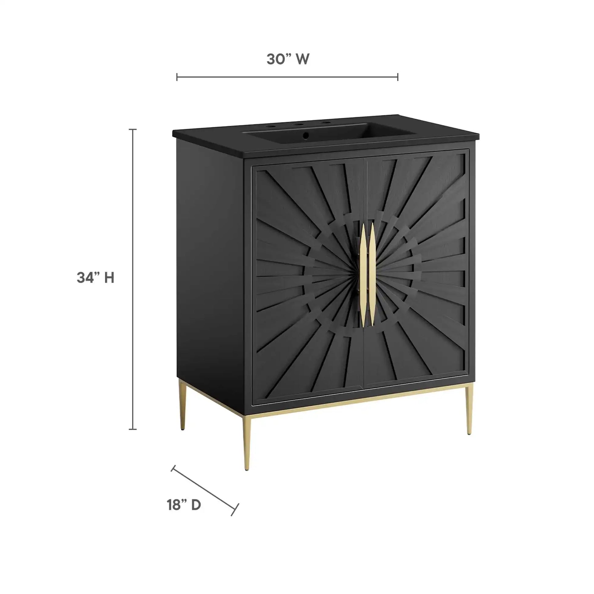 Awaken 30" Bathroom Vanity by Modway - Best Buy Furniture