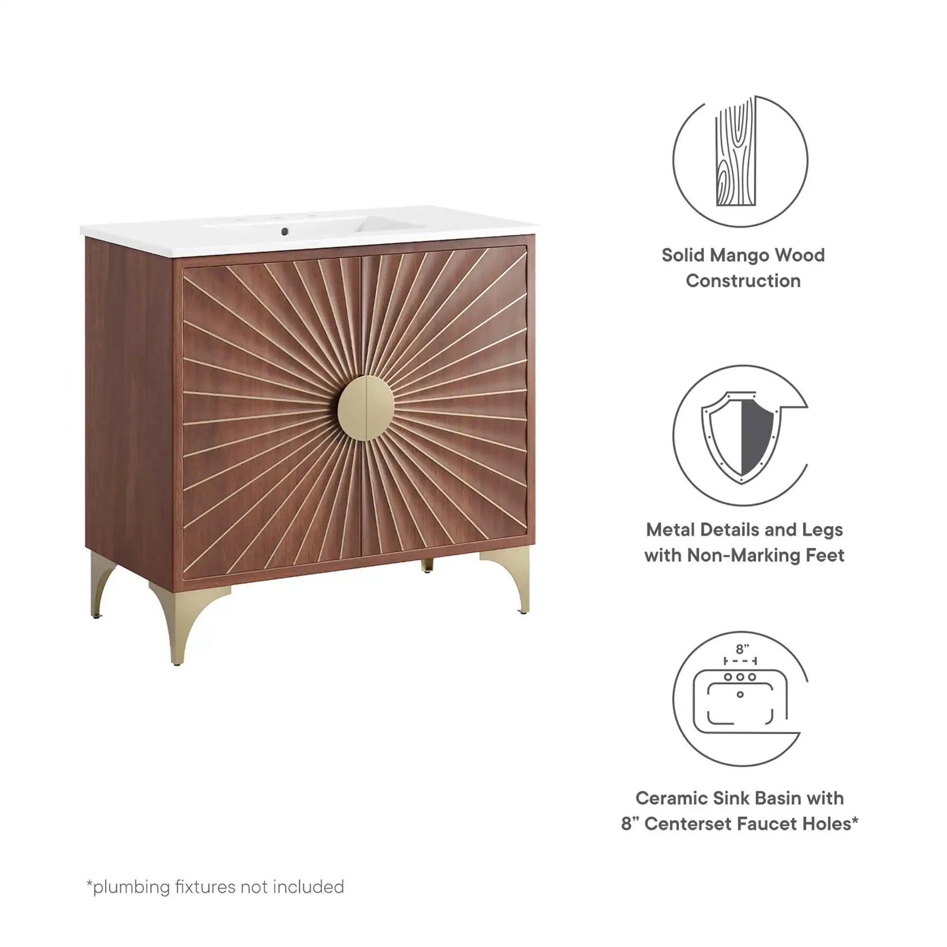 Daylight 36" Bathroom Vanity by Modway - Best Buy Furniture