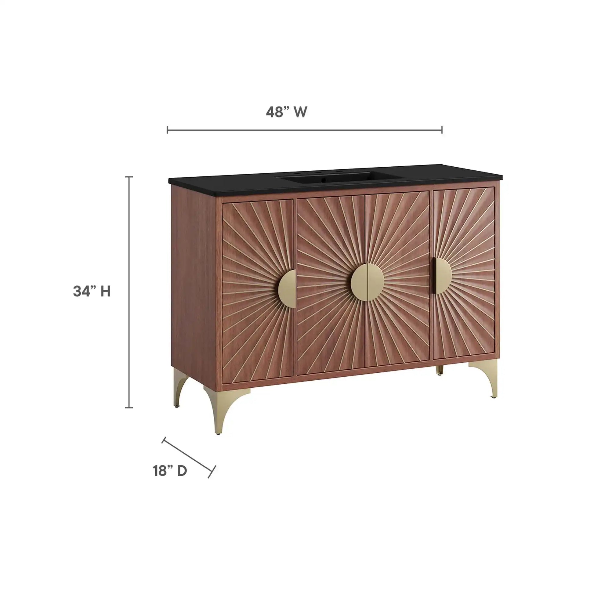 Daylight 48" Bathroom Vanity by Modway - Best Buy Furniture