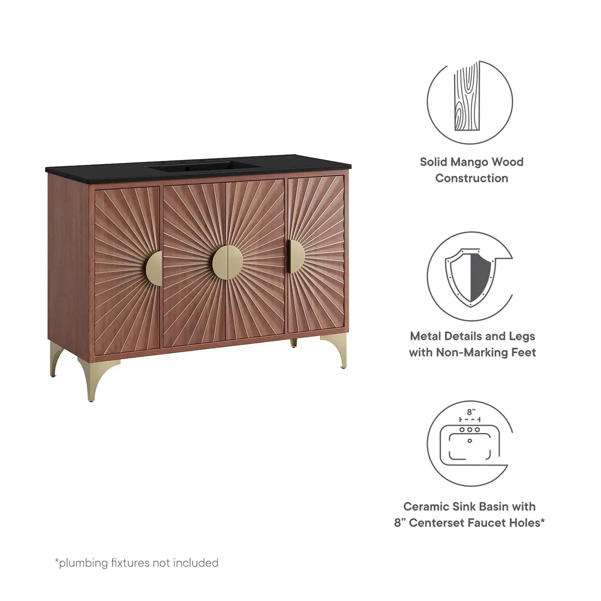 Daylight 48" Bathroom Vanity by Modway - Best Buy Furniture