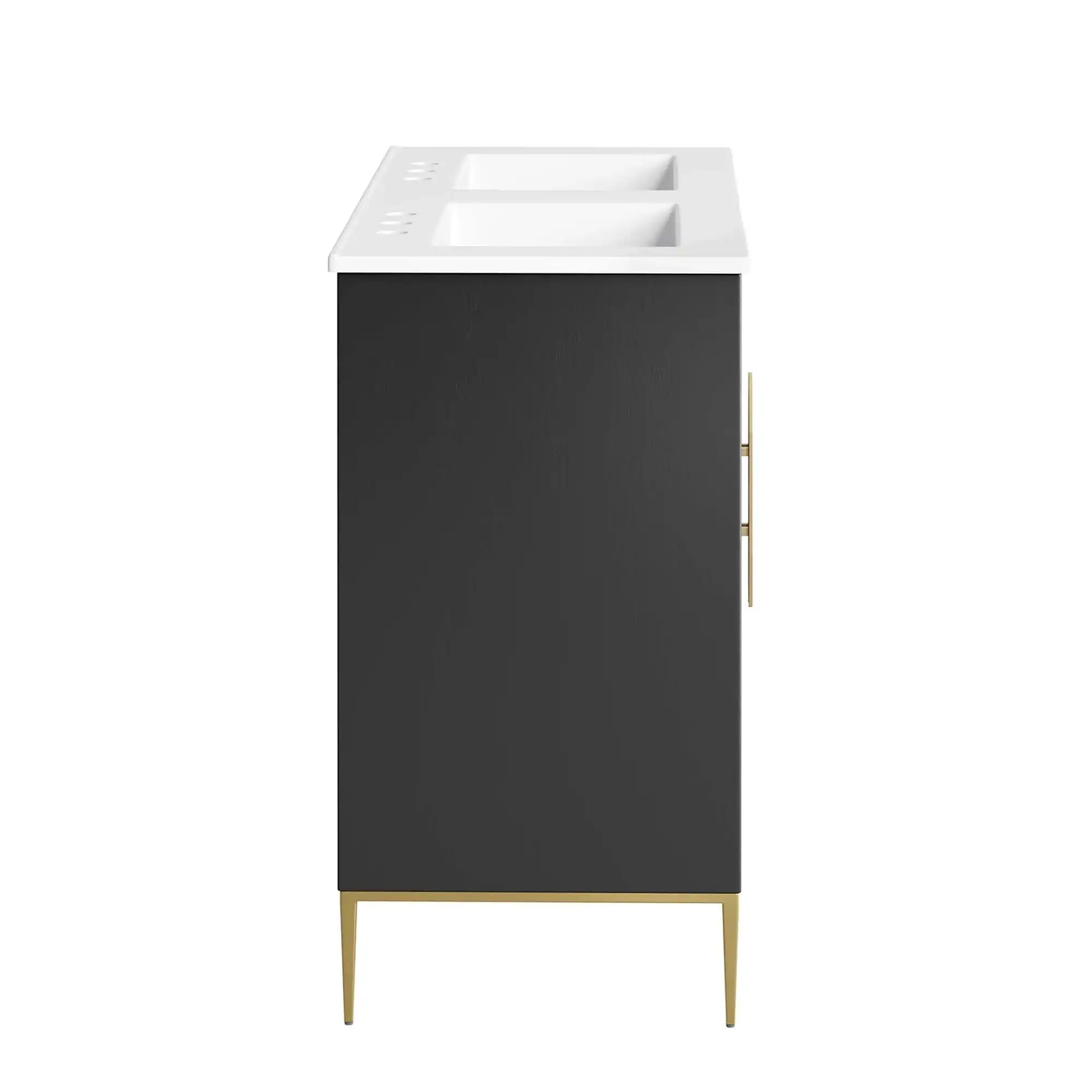 Awaken 48" Double Sink Bathroom Vanity by Modway - Best Buy Furniture