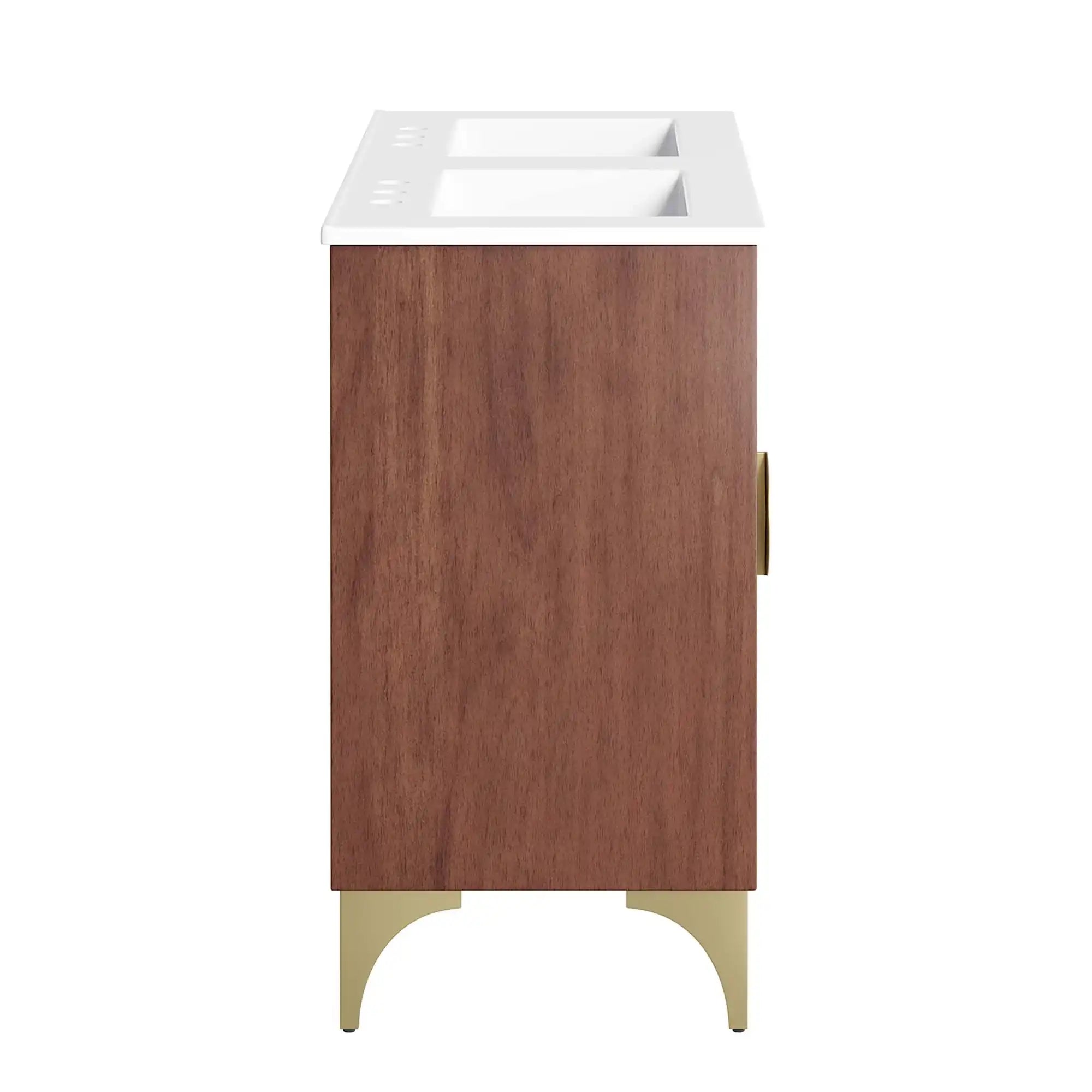 Daylight 48" Double Sink Bathroom Vanity by Modway - Best Buy Furniture
