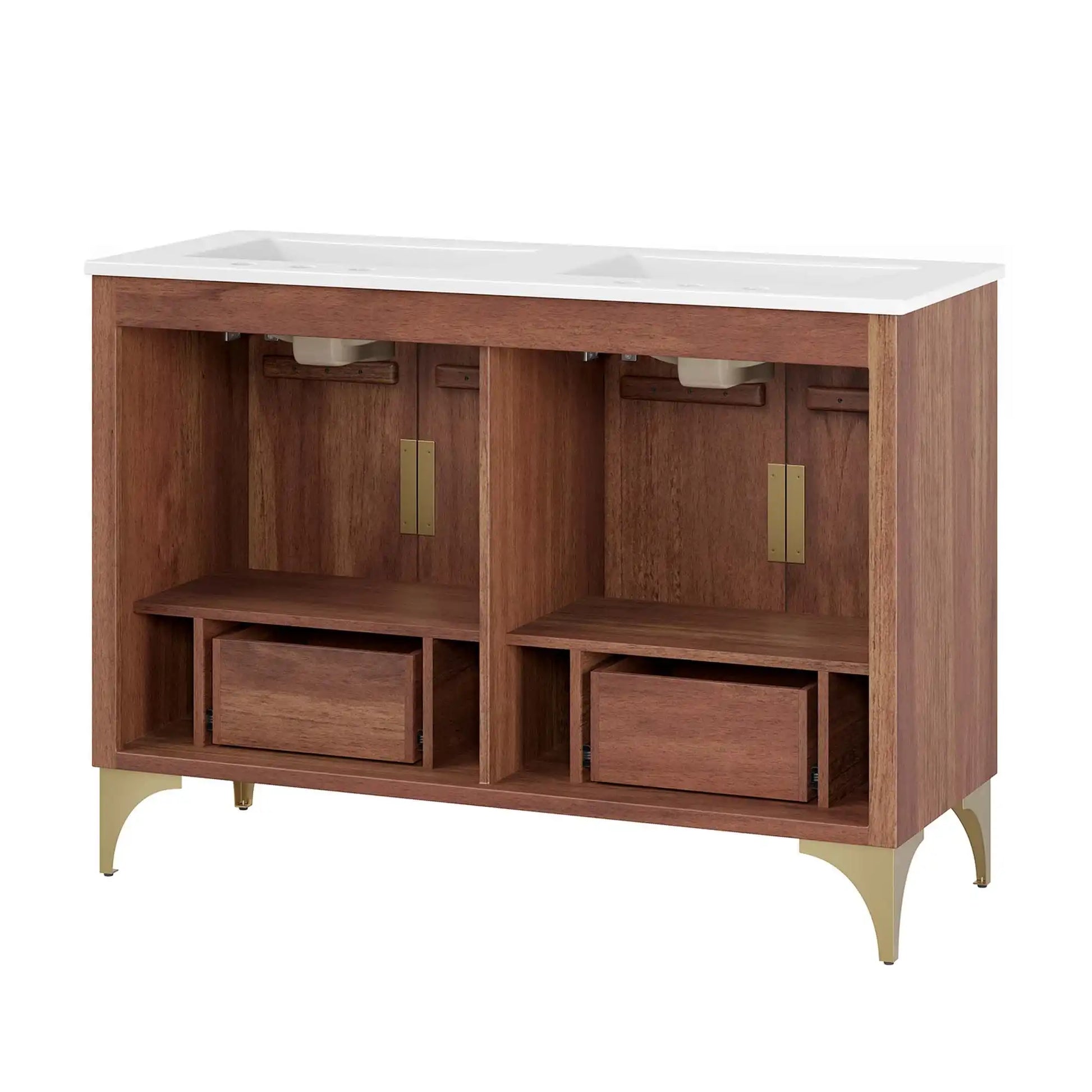 Daylight 48" Double Sink Bathroom Vanity by Modway - Best Buy Furniture