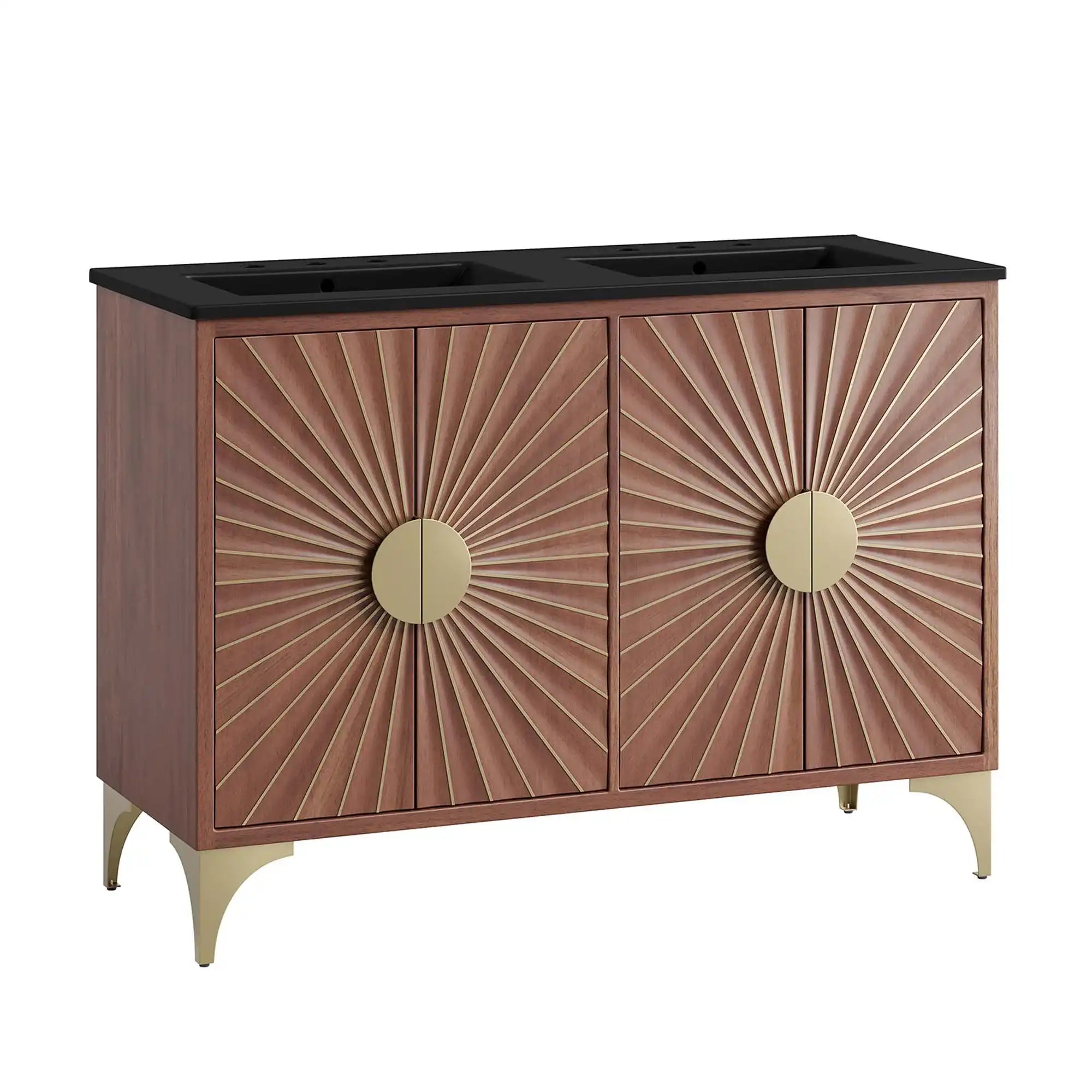 Daylight 48" Double Sink Bathroom Vanity by Modway - Best Buy Furniture