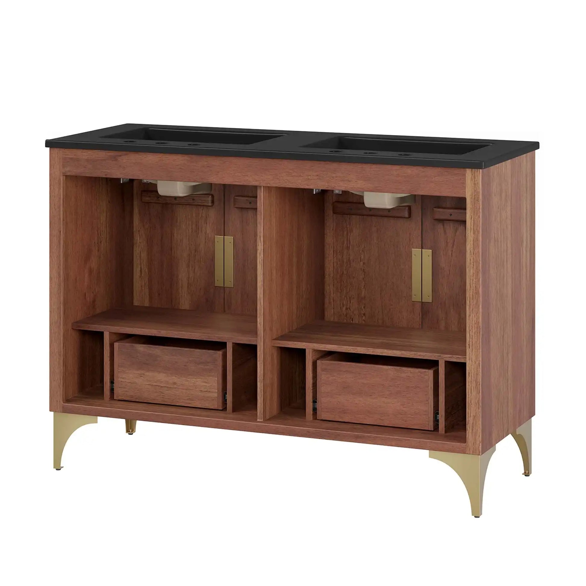 Daylight 48" Double Sink Bathroom Vanity by Modway - Best Buy Furniture