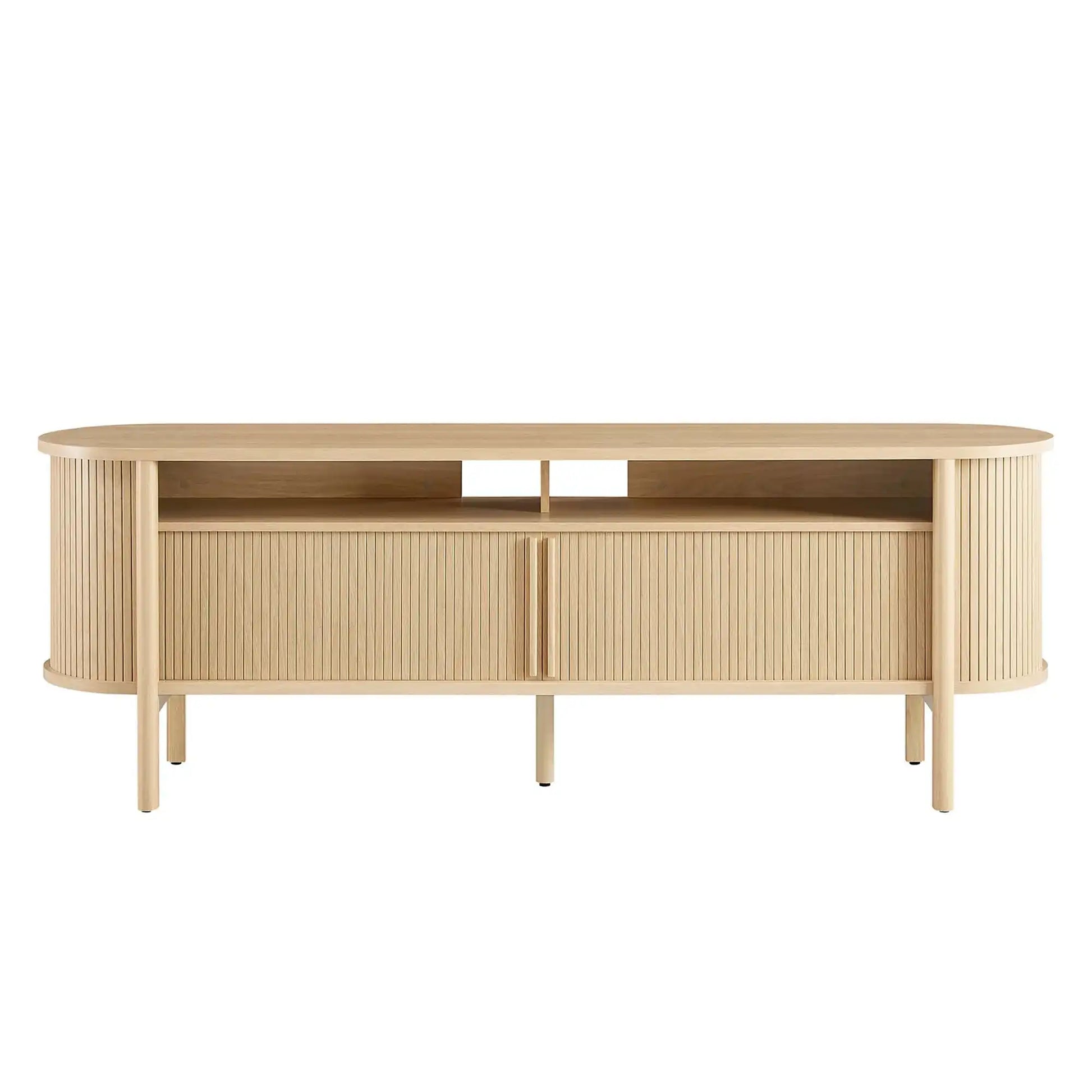 Cadence 71" Curved TV Stand by Modway - Best Buy Furniture