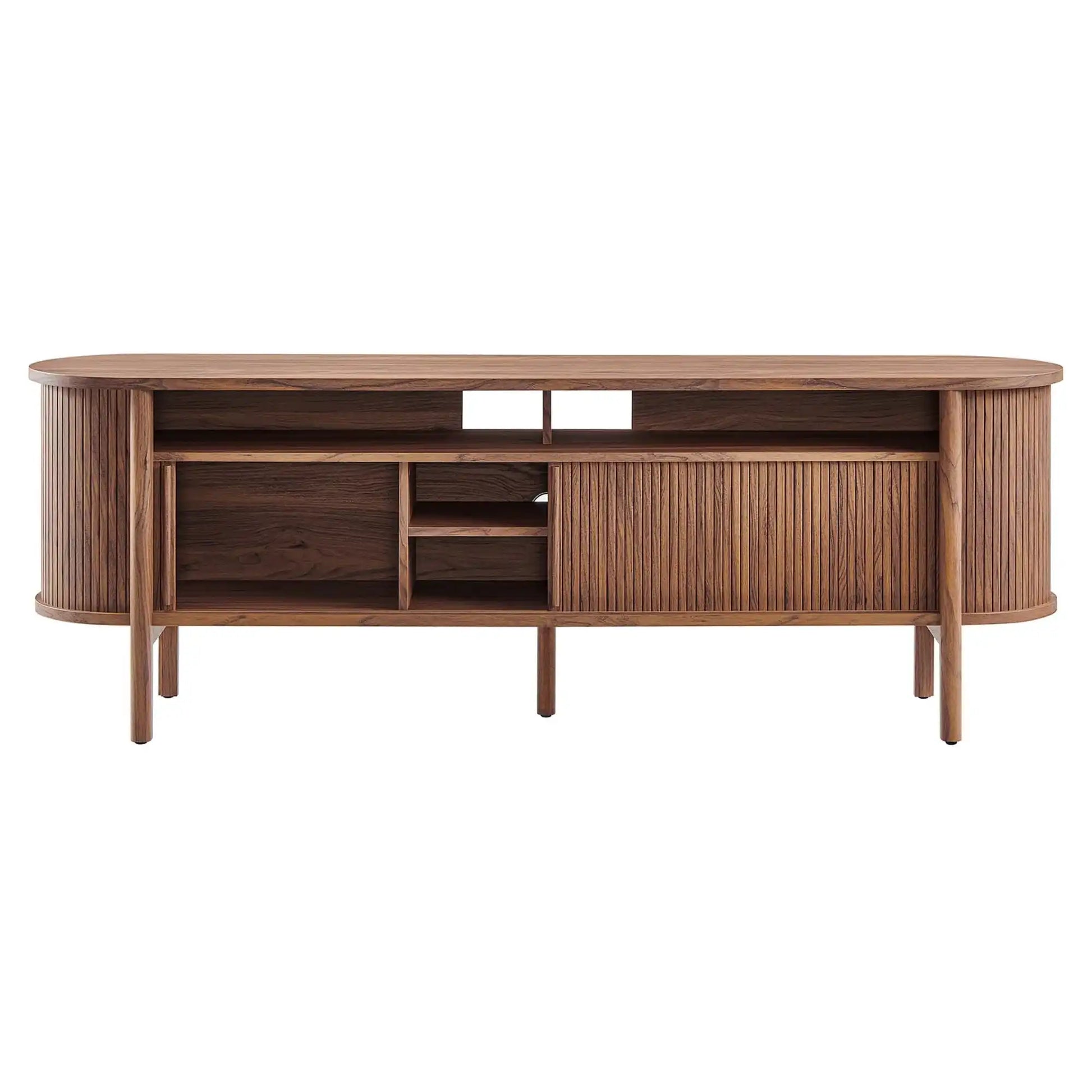Cadence 71" Curved TV Stand by Modway - Best Buy Furniture
