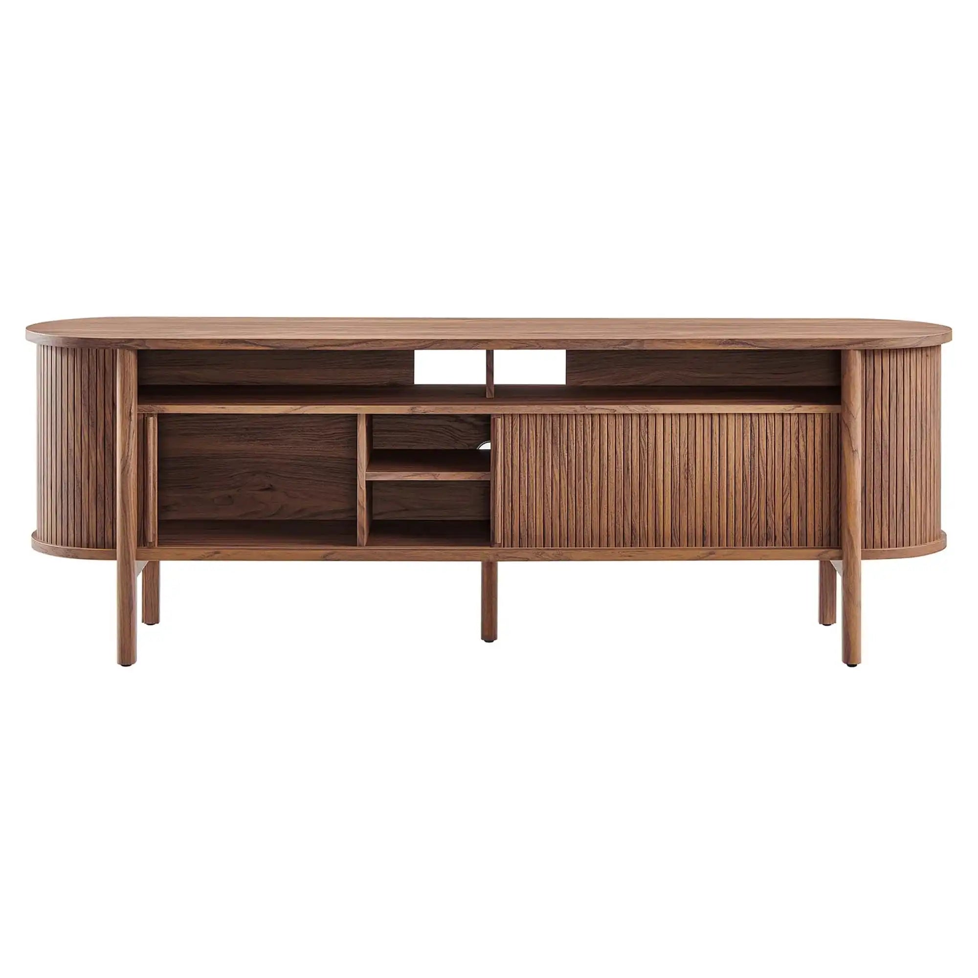 Cadence 71" Curved TV Stand by Modway - Best Buy Furniture