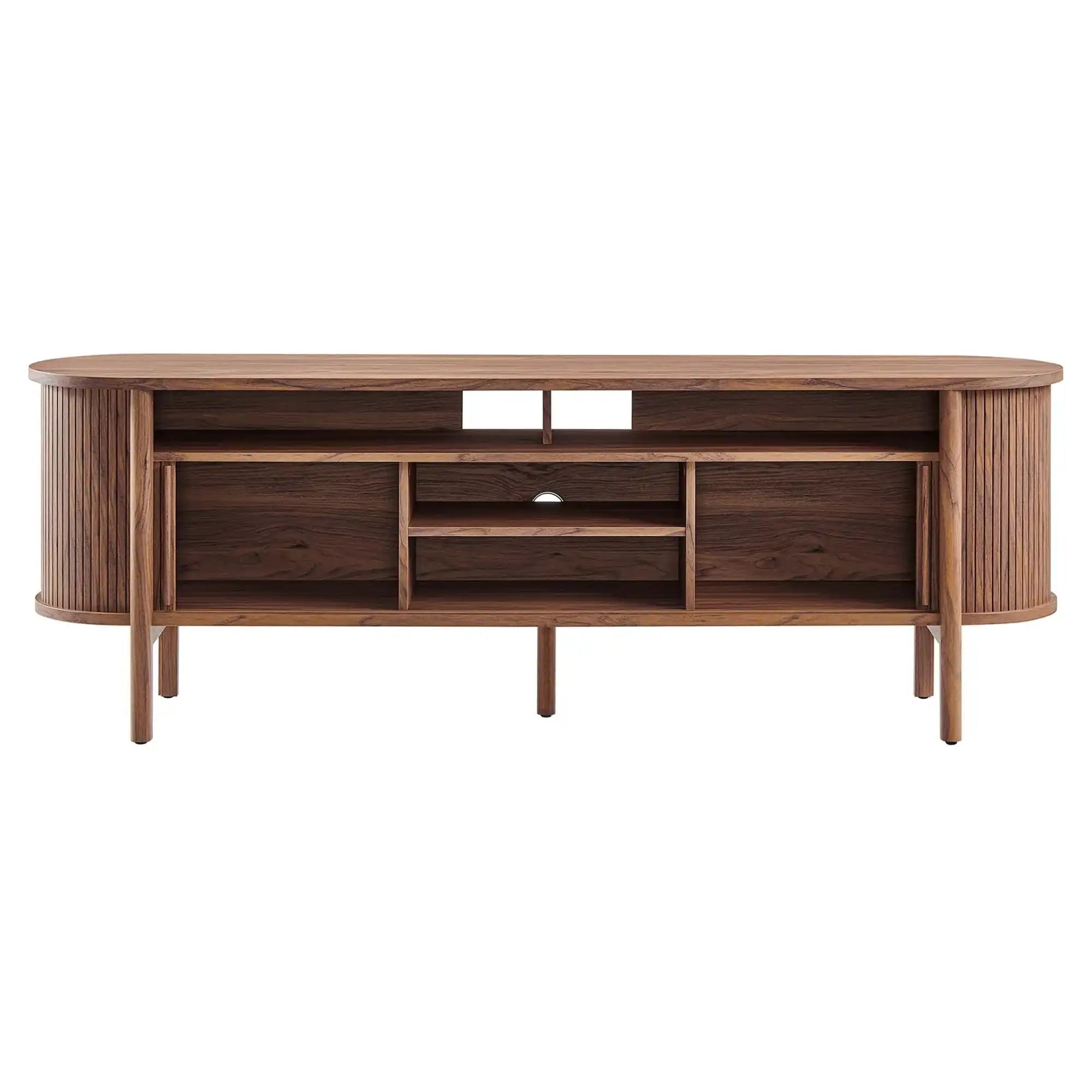Cadence 71" Curved TV Stand by Modway - Best Buy Furniture